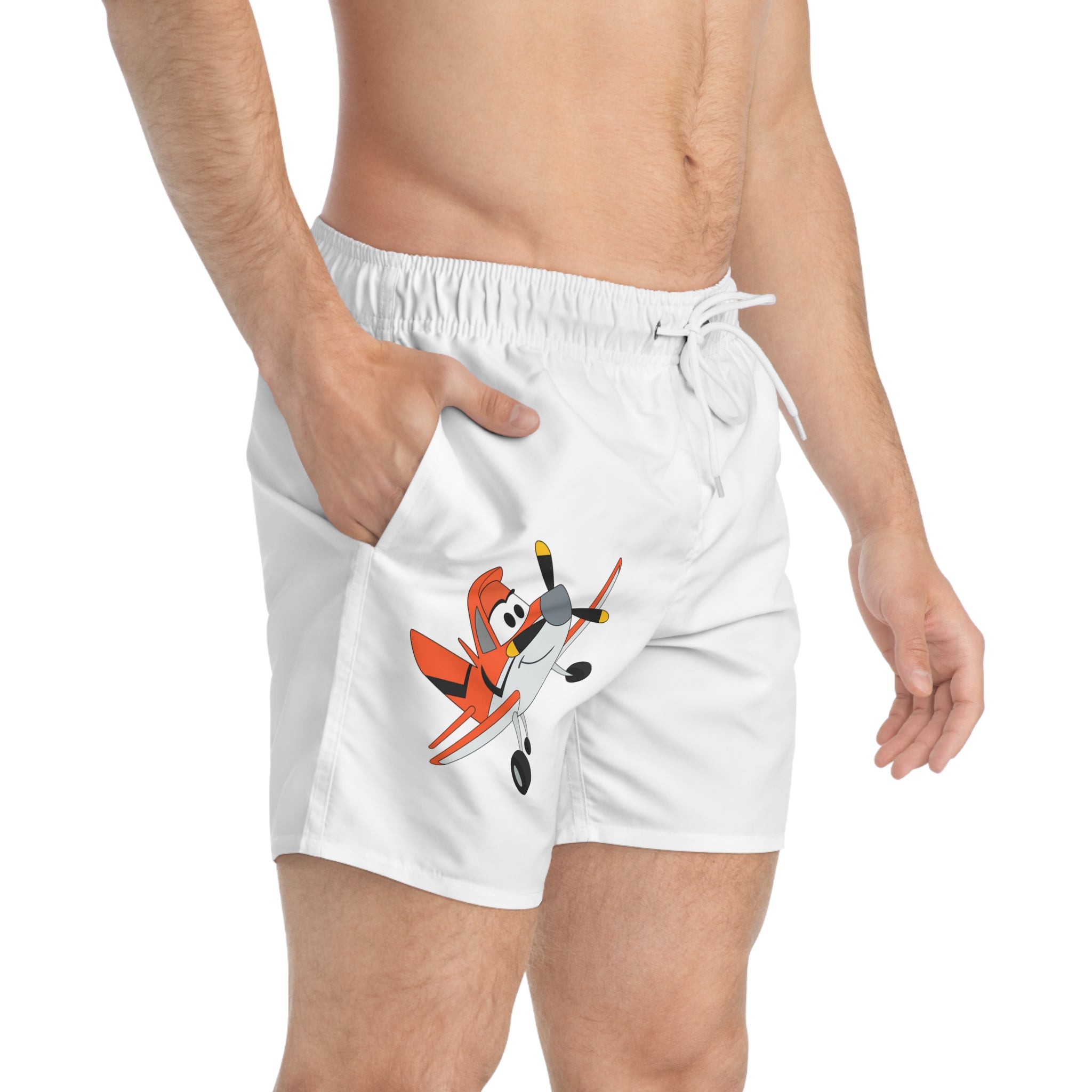 Fun Airplane Swim Trunks - Perfect for Beach Days and Summer Adventures