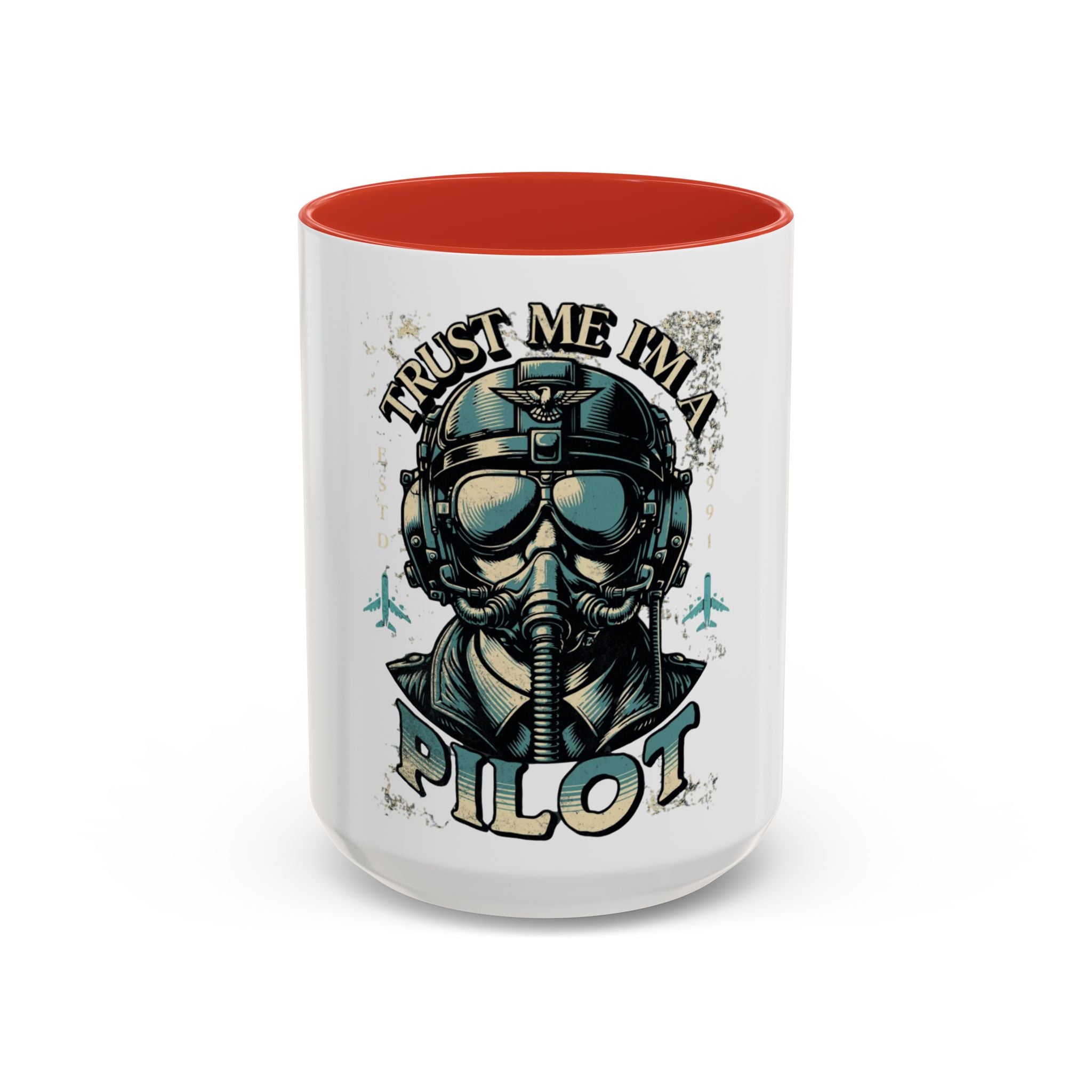 Pilot Coffee Mug - Trust Me I'm a Pilot, Aviation Gift, Airplane Lover, Travel Mug, Funny Pilot Cup