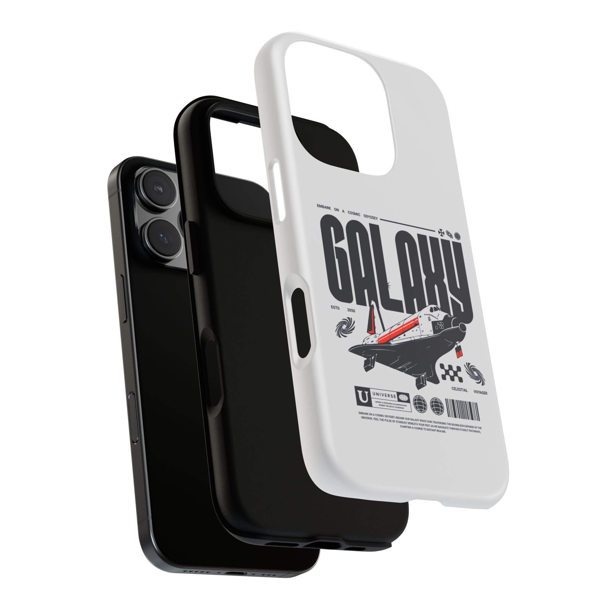 Galaxy Phone Case, Tough Cases for Space Lovers, Durable Galaxy Cover, Astronaut Gift, Unique Phone Accessory