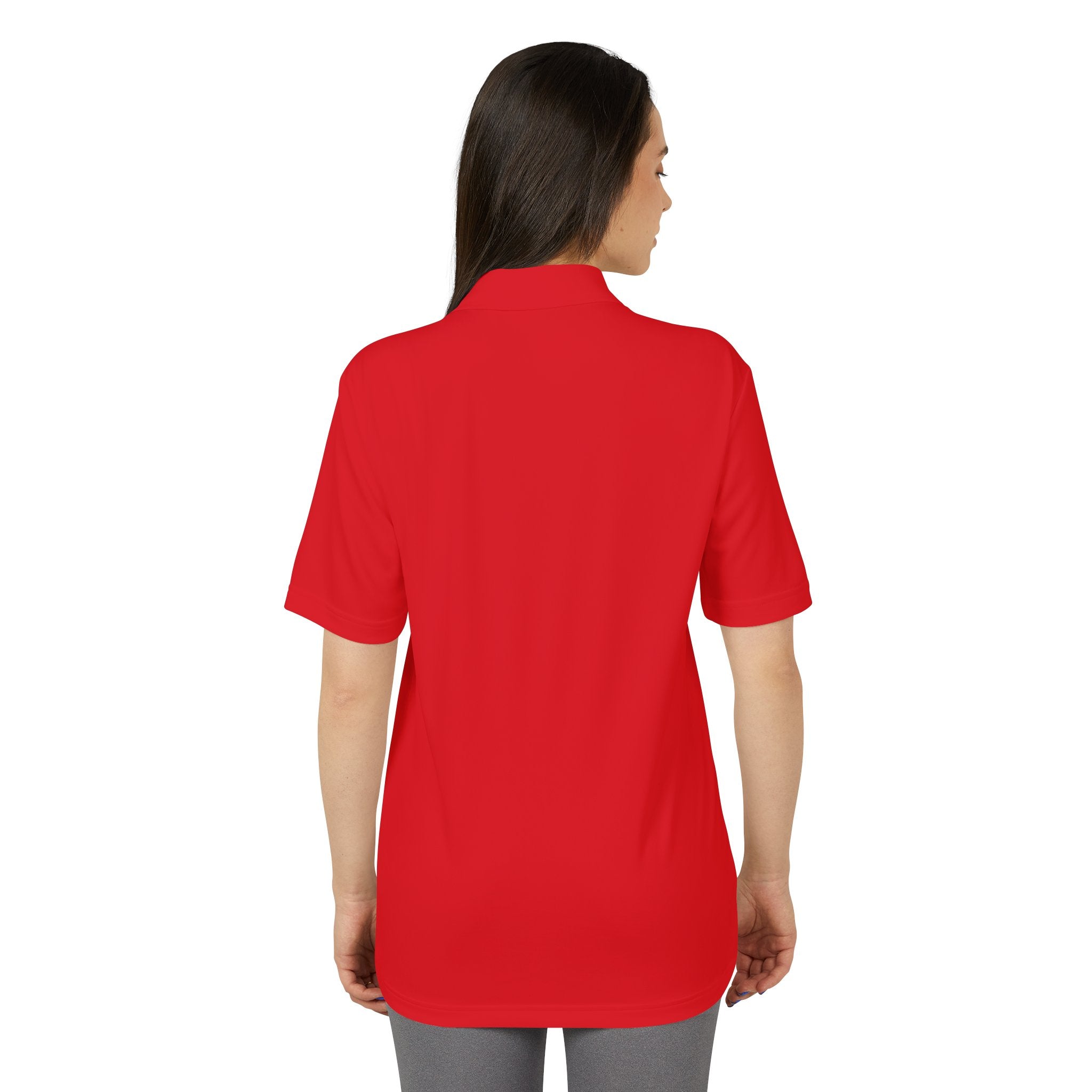 Performance Polo for Active Lifestyle - 'Flying High Living Large' Design