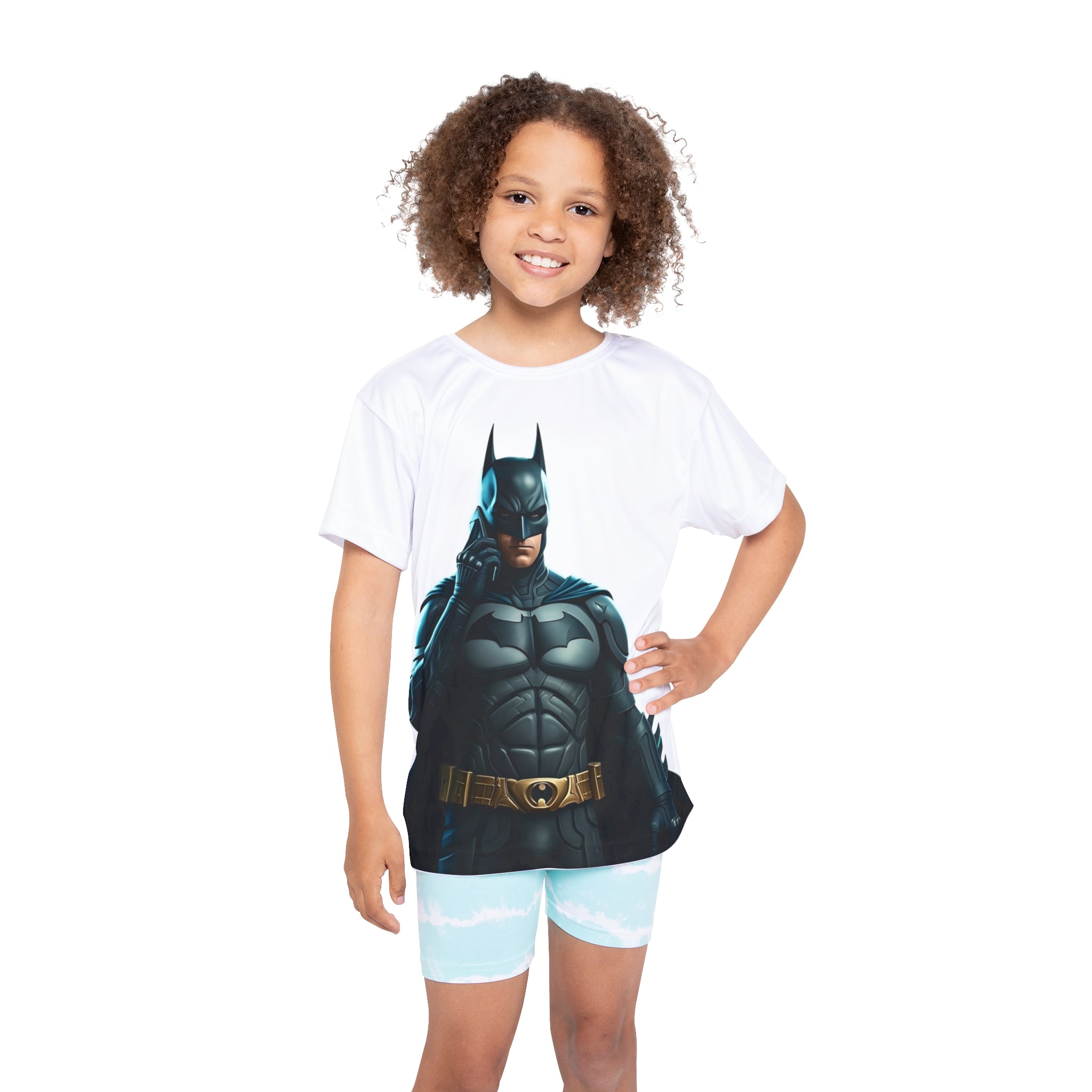 Kids Batman Sports Jersey - Fun & Playful Athletic Wear for Young Superheroes