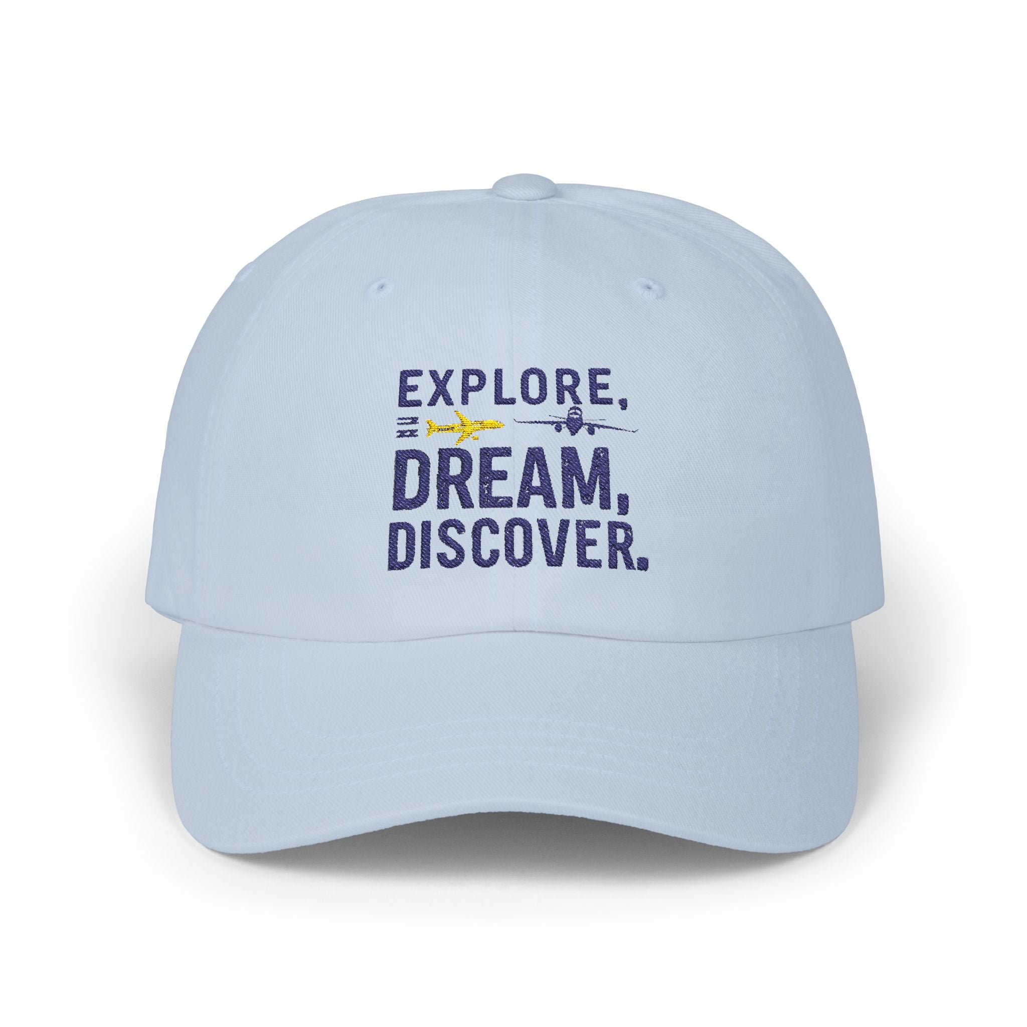 Explore Dream Discover Classic Dad Cap - Unisex Style for Adventurers