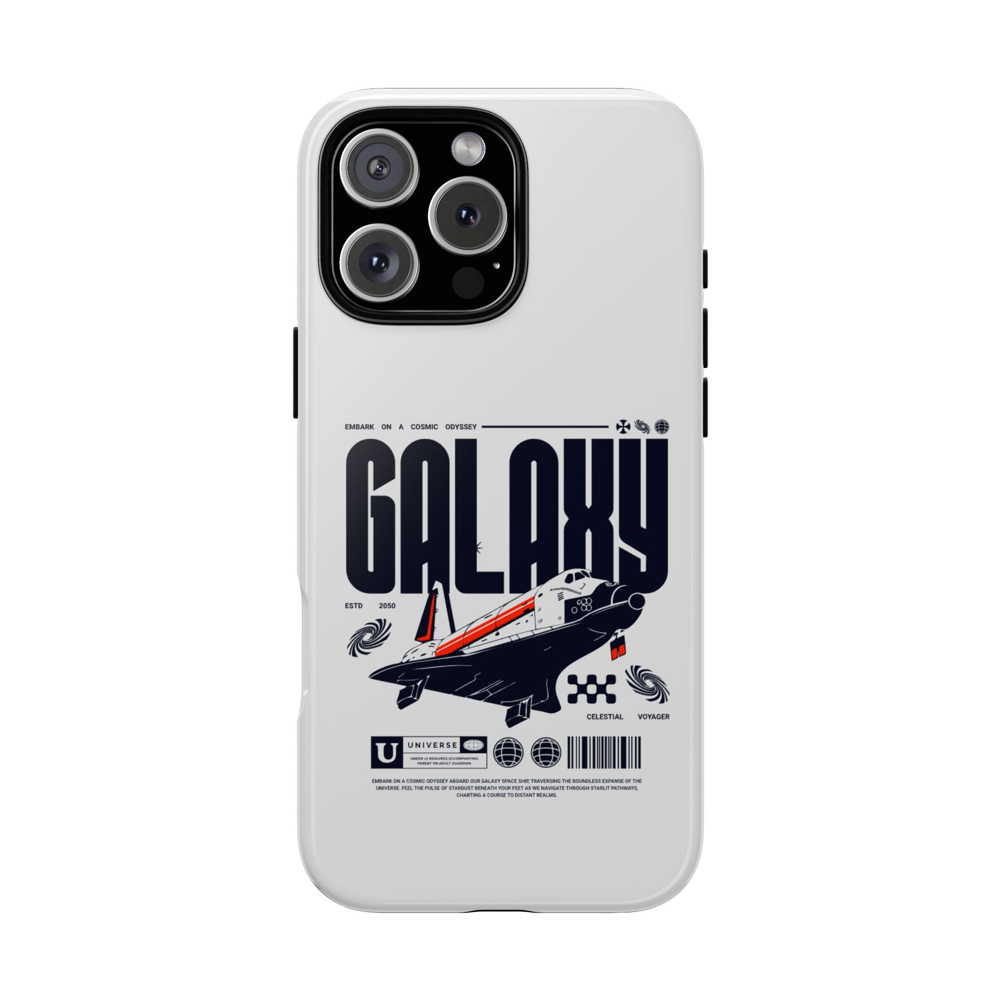 Galaxy Phone Case, Tough Cases for Space Lovers, Durable Galaxy Cover, Astronaut Gift, Unique Phone Accessory