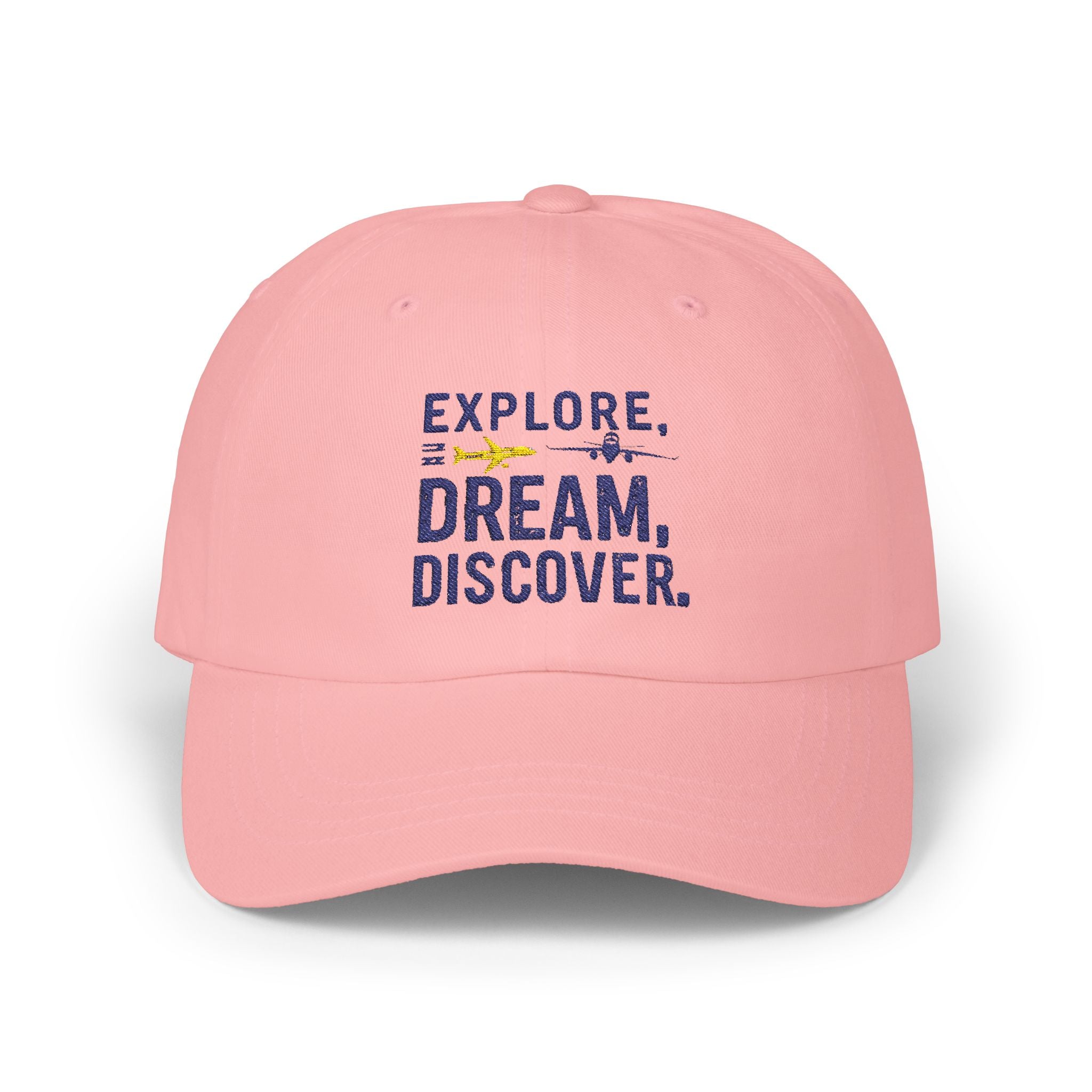 Explore Dream Discover Classic Dad Cap - Unisex Style for Adventurers