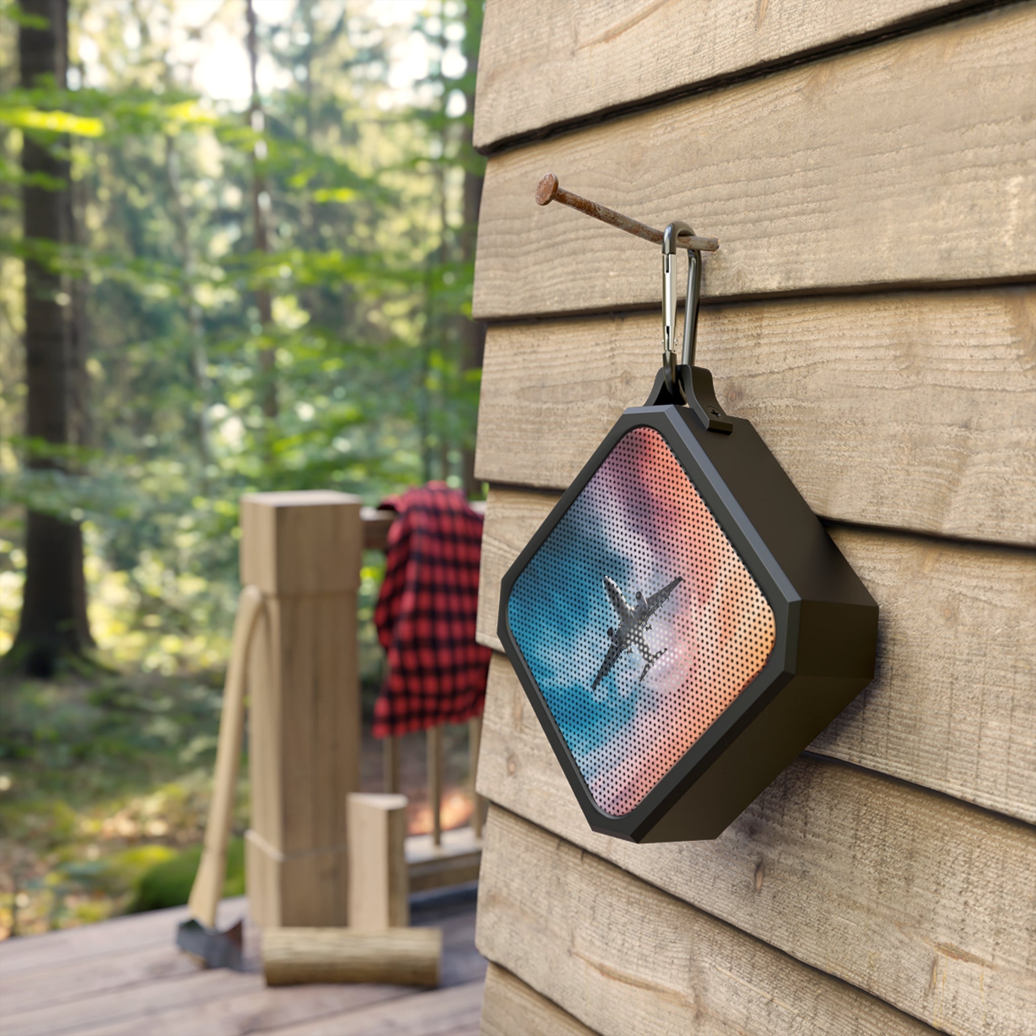 Outdoor Bluetooth Speaker with Aircraft Design - Perfect for Travel and Adventure Lovers