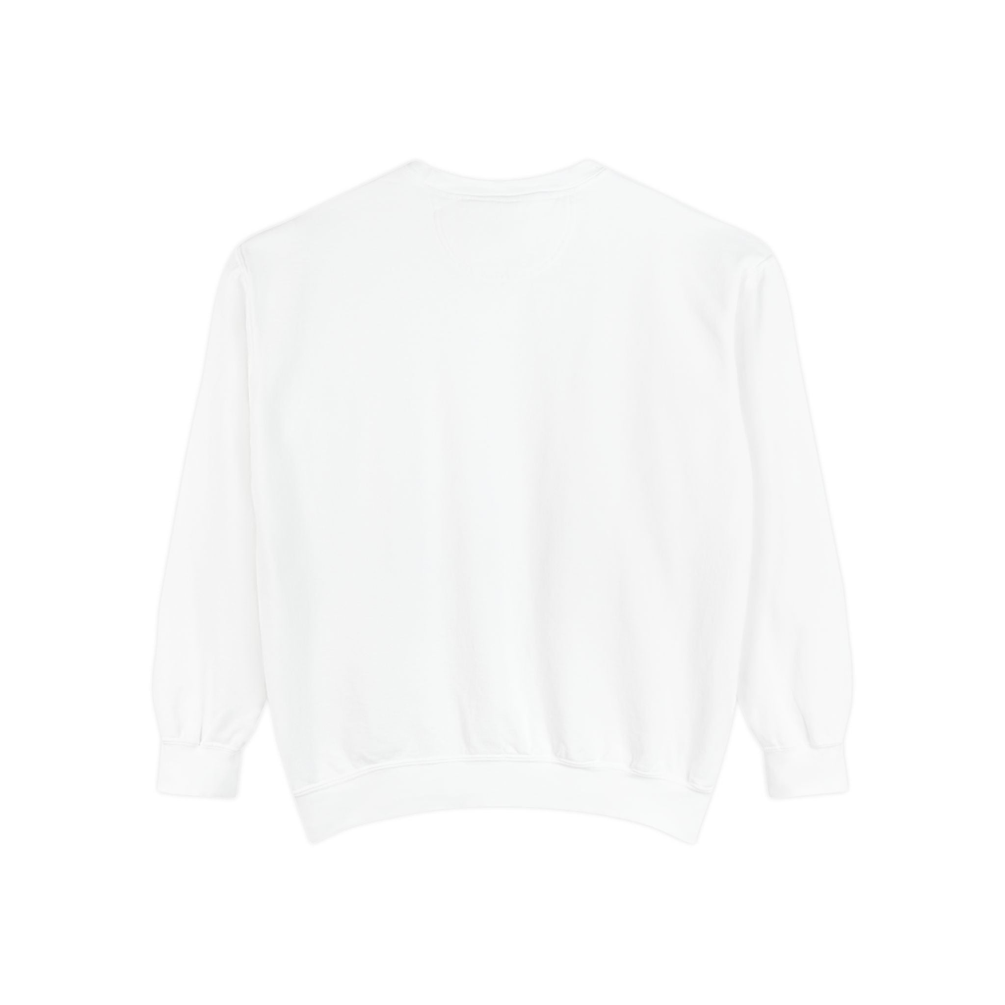 Shockwave Unisex Garment-Dyed Sweatshirt - Retro Style Design, Cozy Streetwear, Trendy Oversized, Perfect Gift for Casual Days, Festivals
