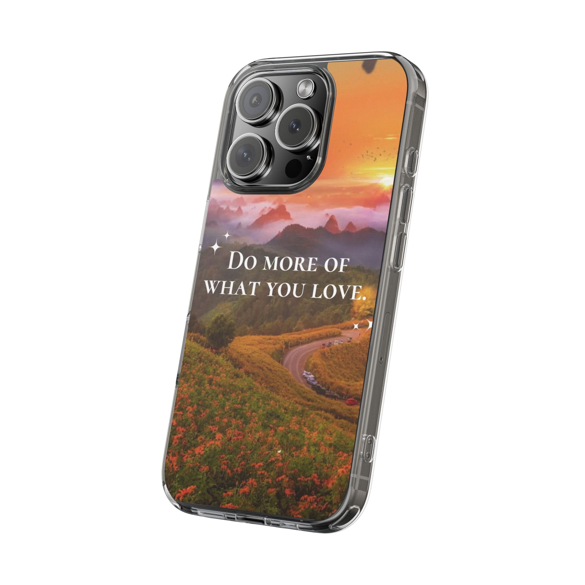 Inspirational Phone Case - Clear Cases, Motivational Gift, Adventure Accessory, Summer Vibes, Best Friend Gift, Unique Phone Cover