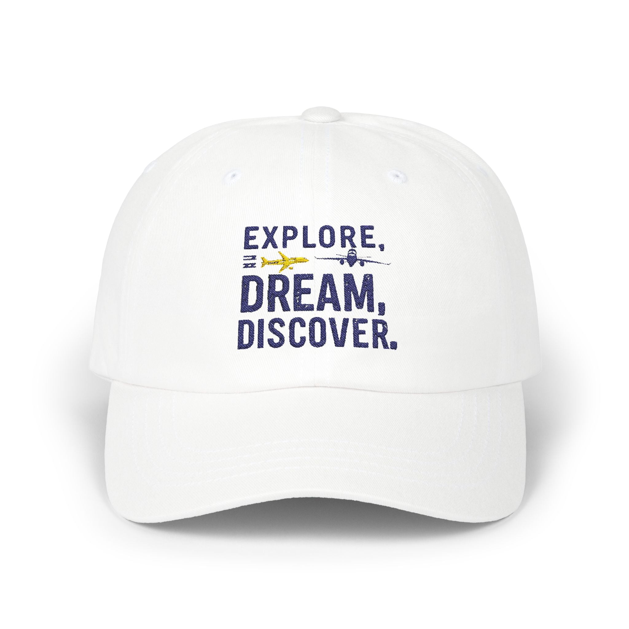 Explore Dream Discover Classic Dad Cap - Unisex Style for Adventurers