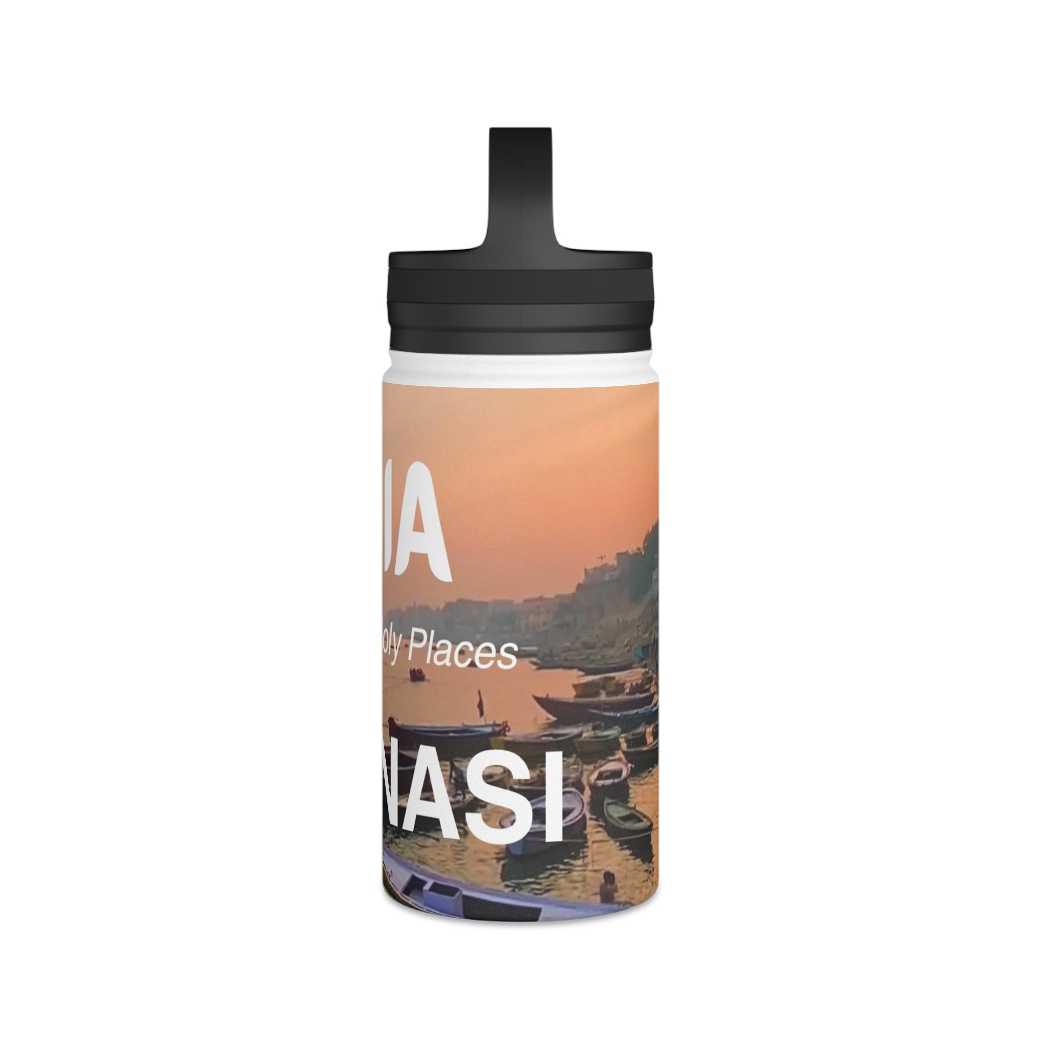 Stainless Steel Water Bottle, Explore the Holy Places, Travel Hydration, Outdoor Adventure, Gift for Travelers, Exercise Companion