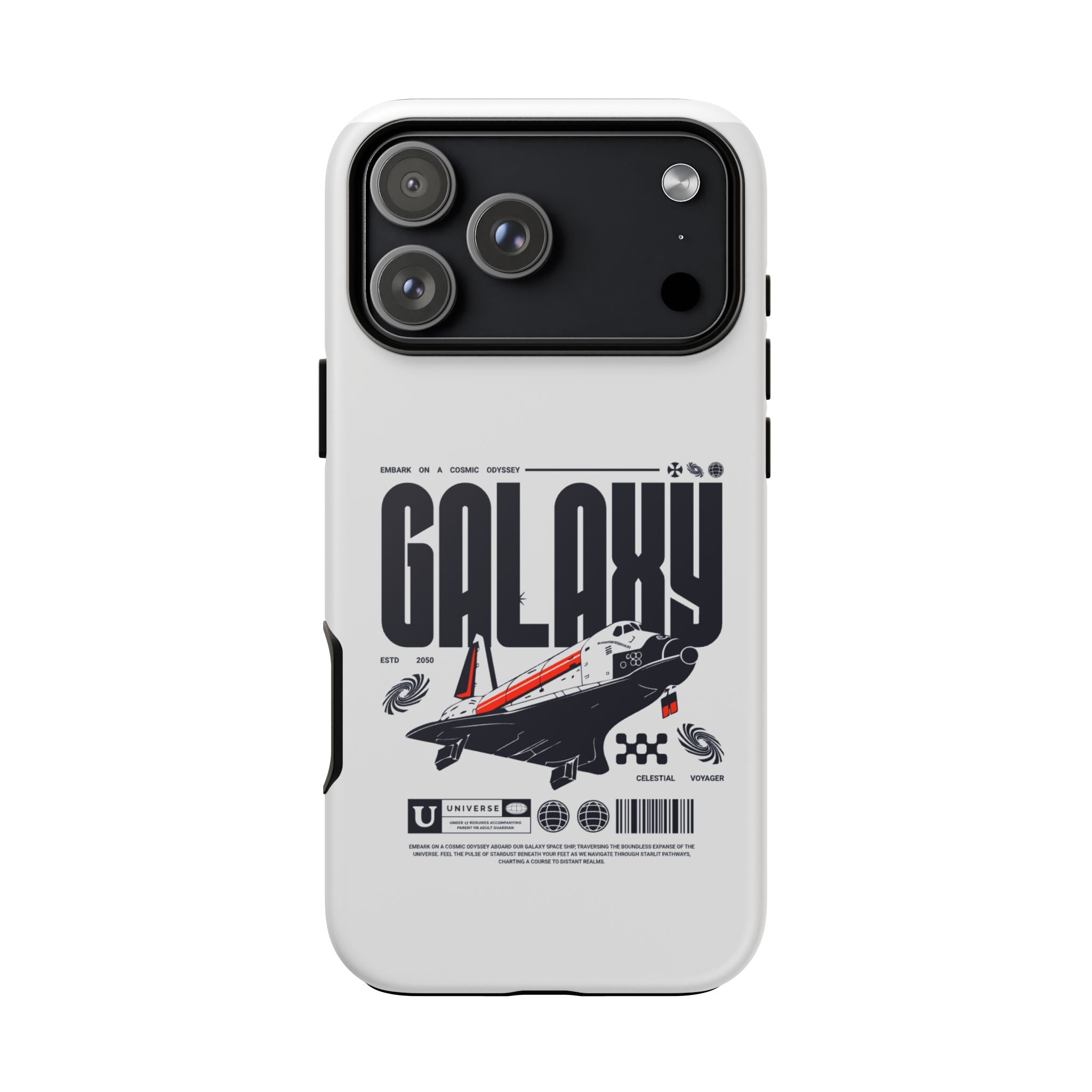 Galaxy Phone Case, Tough Cases for Space Lovers, Durable Galaxy Cover, Astronaut Gift, Unique Phone Accessory