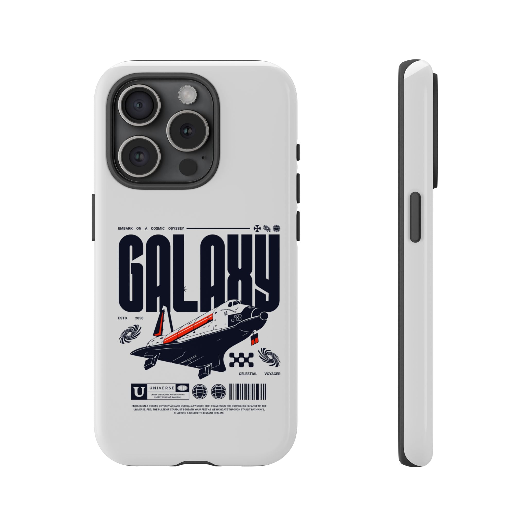 Galaxy Phone Case, Tough Cases for Space Lovers, Durable Galaxy Cover, Astronaut Gift, Unique Phone Accessory