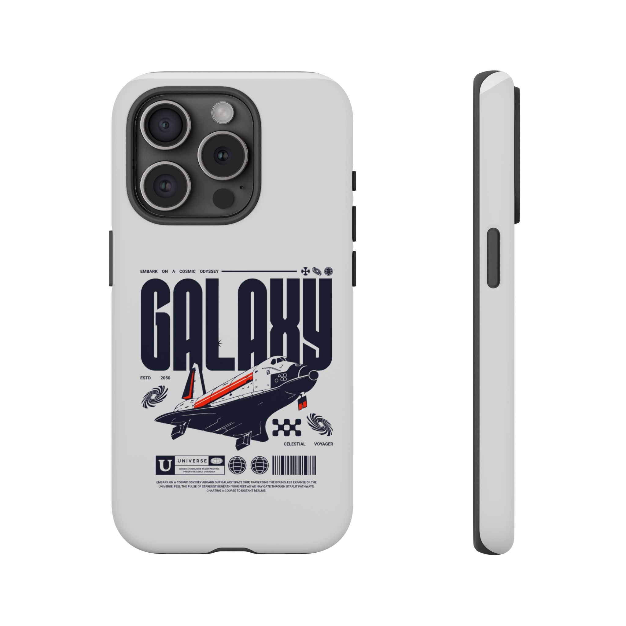 Galaxy Phone Case, Tough Cases for Space Lovers, Durable Galaxy Cover, Astronaut Gift, Unique Phone Accessory