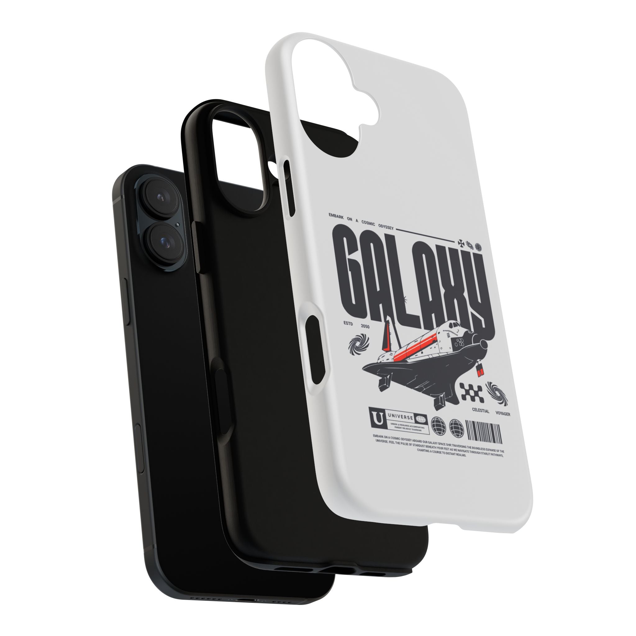 Galaxy Phone Case, Tough Cases for Space Lovers, Durable Galaxy Cover, Astronaut Gift, Unique Phone Accessory