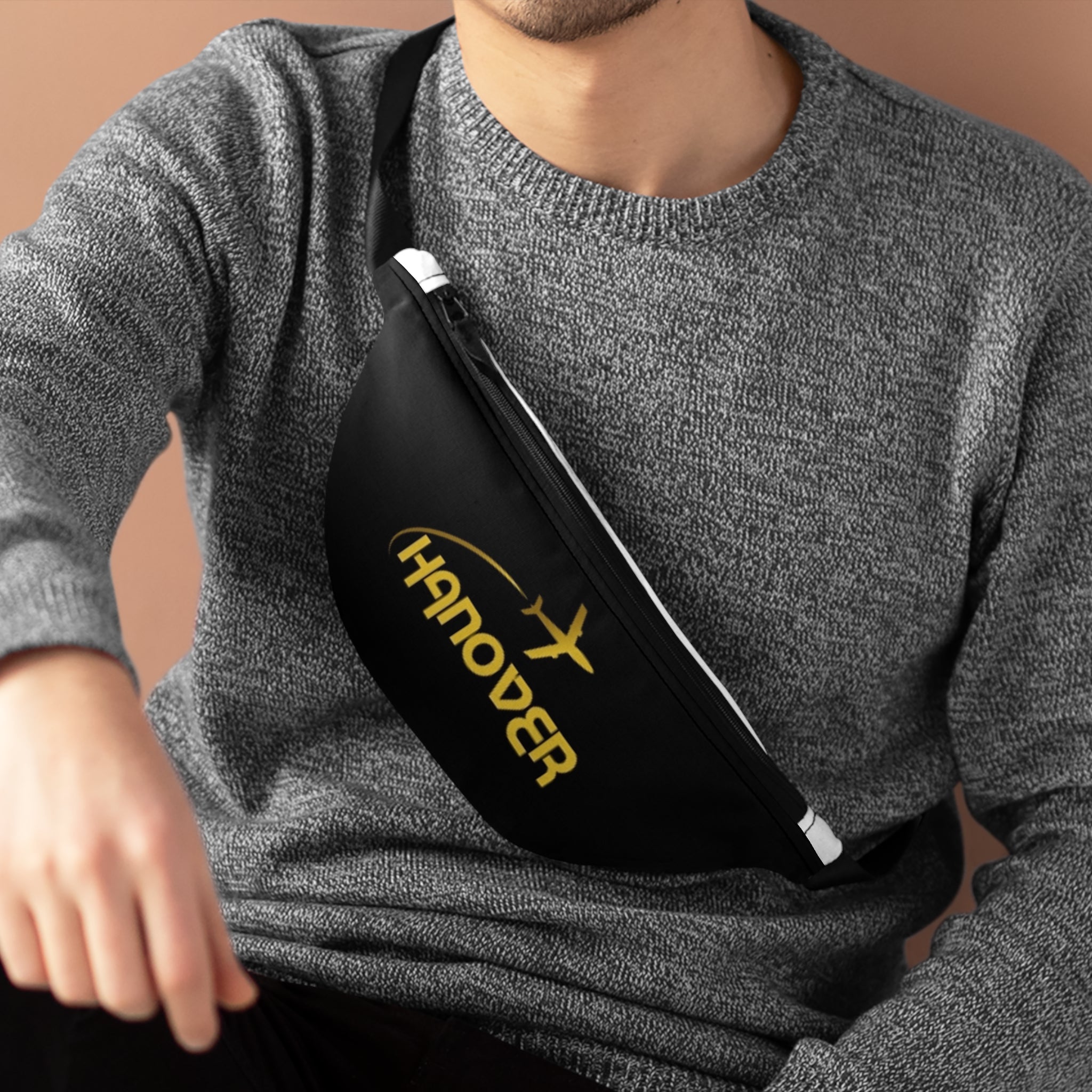 Travel Fanny Pack - Perfect for Adventure, Festivals, or Everyday Use, Featuring 'Hanover' Design - Great for Travelers, Gifts, Outdoor Fun