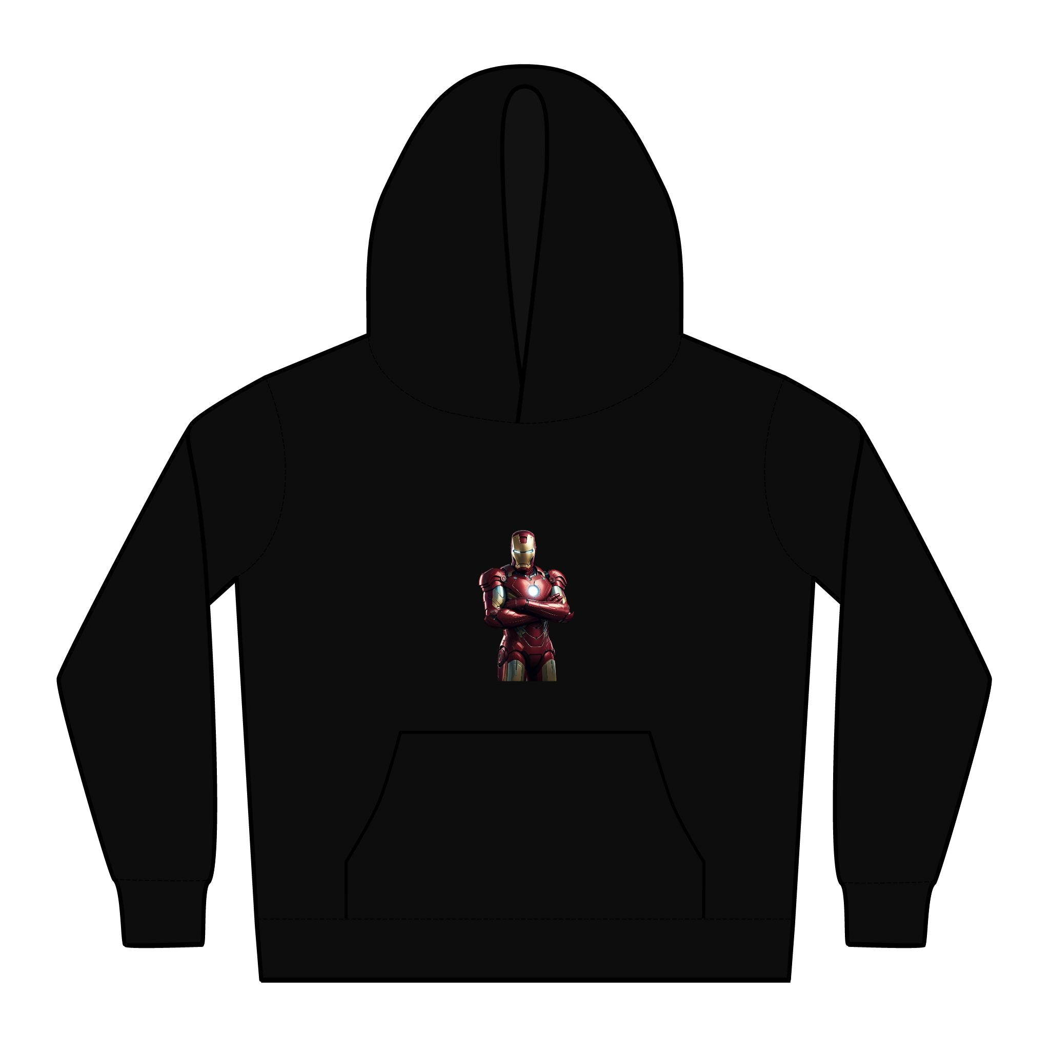 Kids Iron Man Relax Hoodie - Cozy Marvel Superhero Apparel