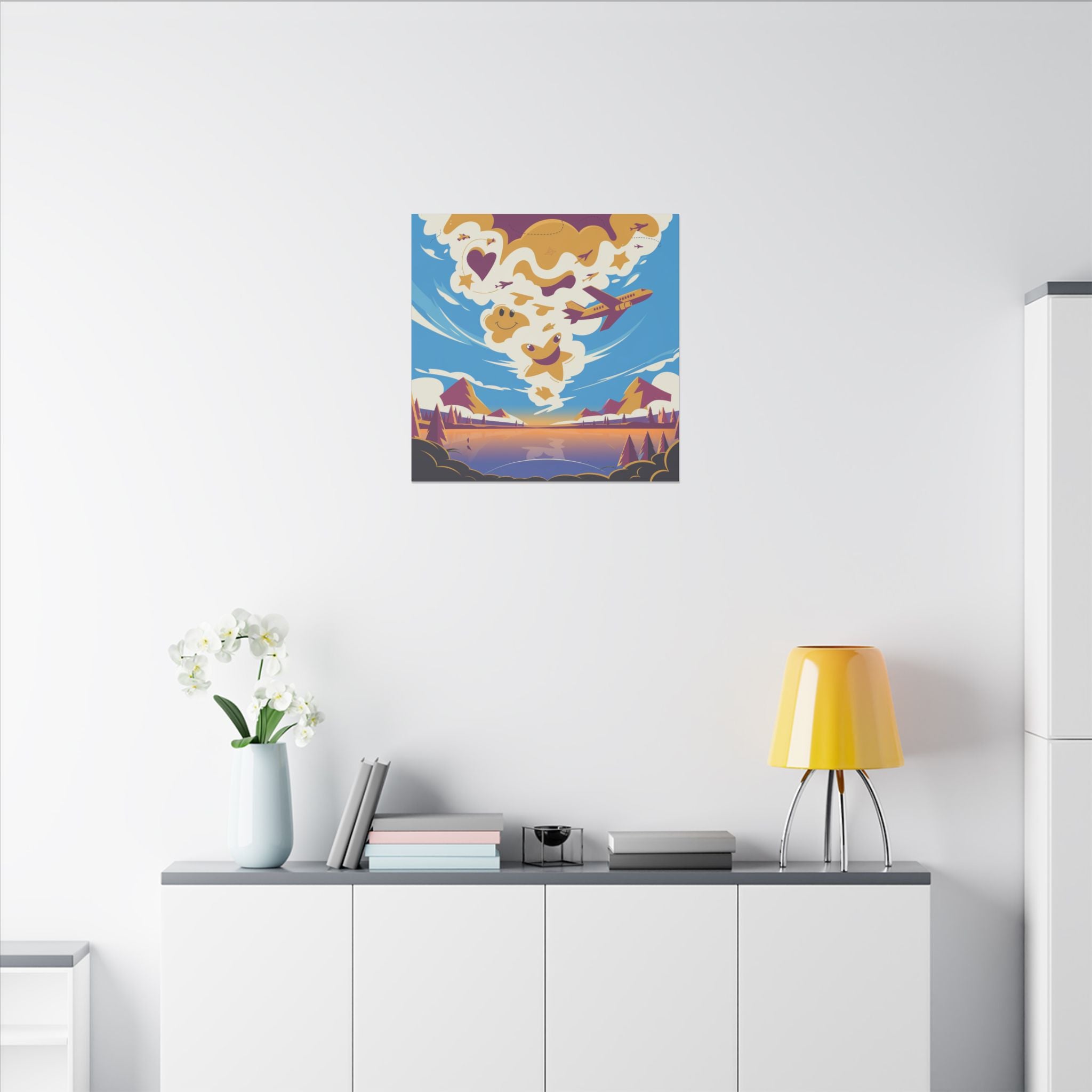 Matte Canvas, Stretched, 0.75" (Multi-Size)