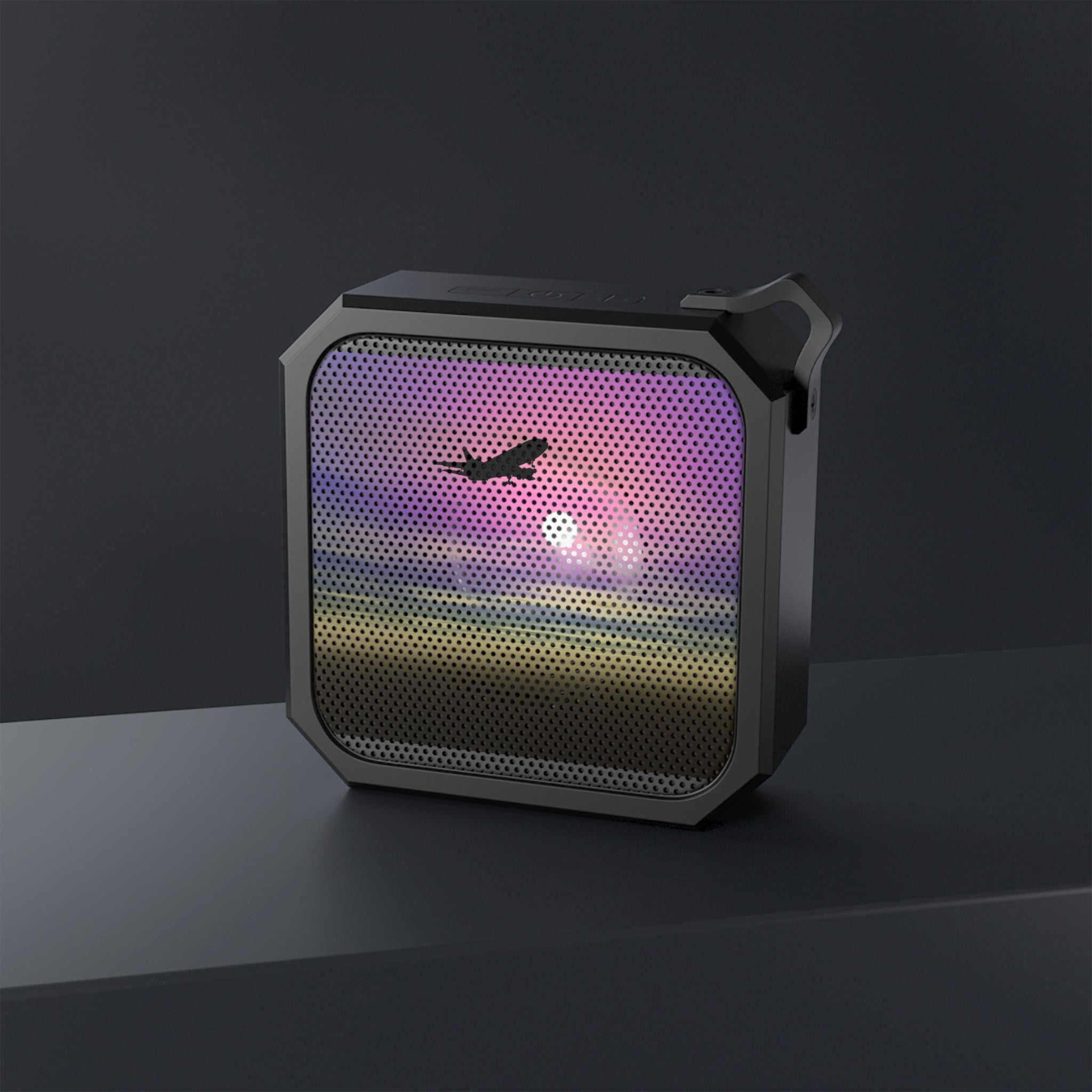 Blackwater Outdoor Bluetooth Speaker - Portable Speaker with Sunset Plane Design for Adventure Lovers