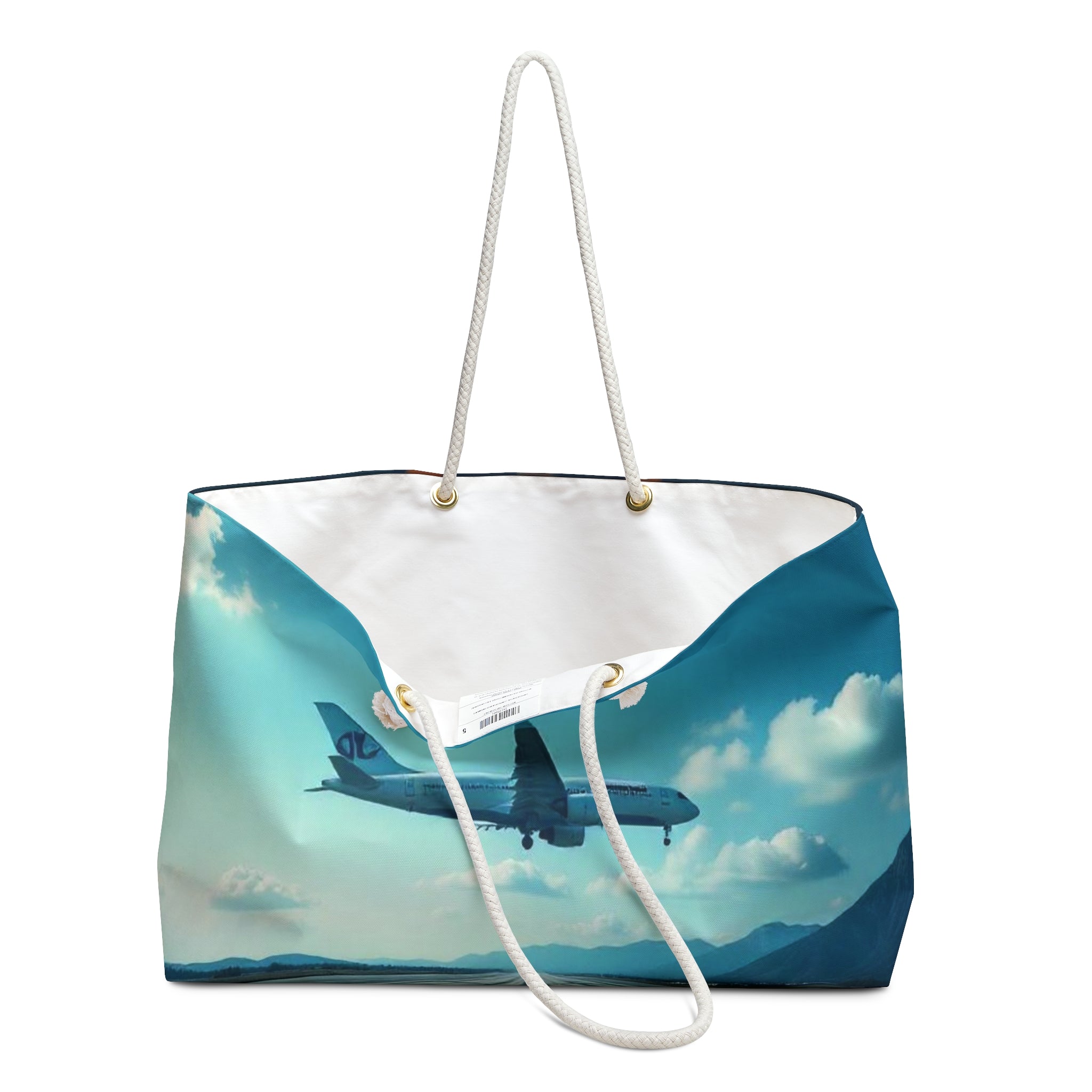 Travel Weekender Bag, Airplane Travel Tote, Weekend Getaway Bag, Vacation Beach Bag, Adventure Carryall