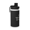 Travel Stainless Steel Water Bottle with Sports Lid, Outdoor Adventure Hydration, Gym Water Bottle, Hiking Gear, Eco-friendly Drinkware