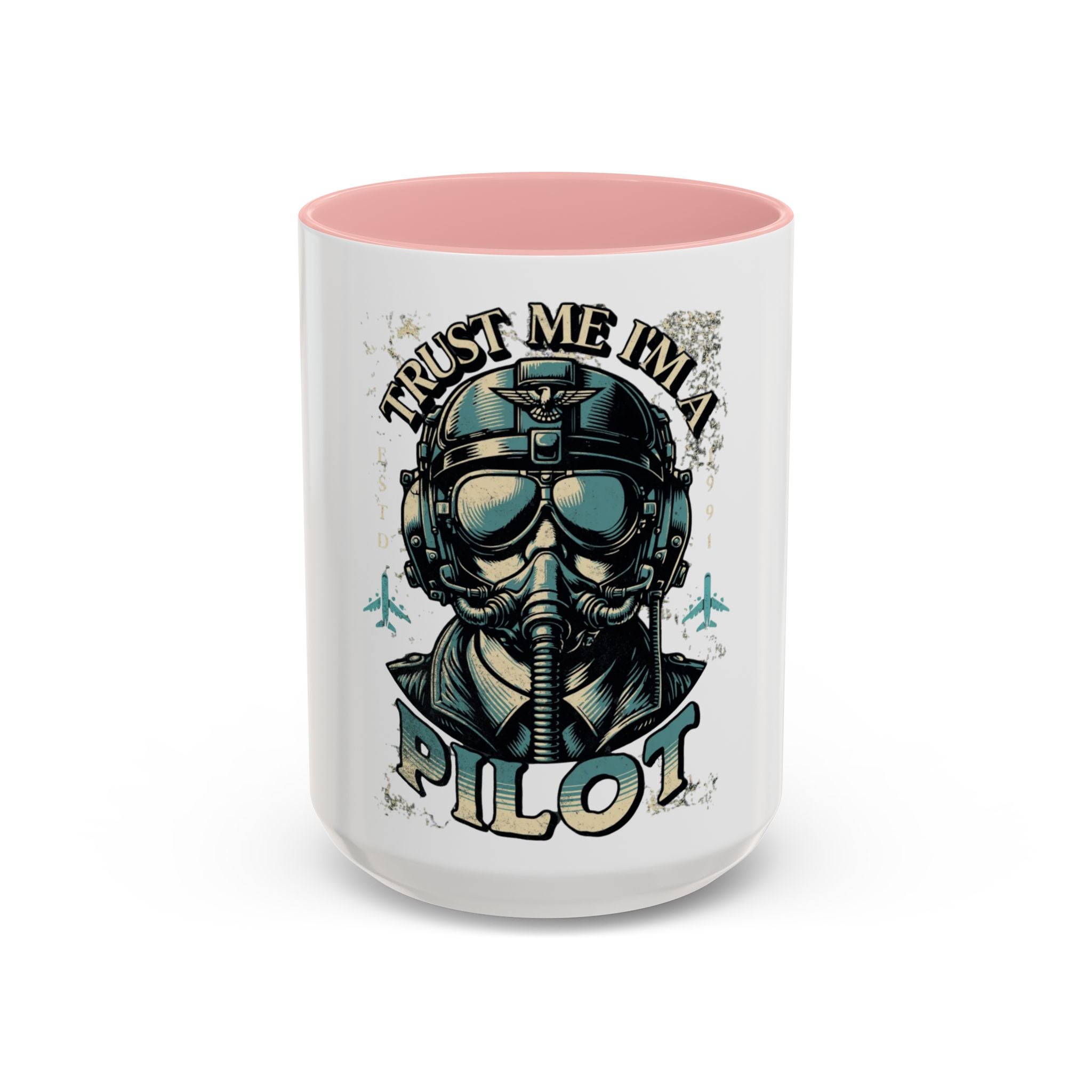 Pilot Coffee Mug - Trust Me I'm a Pilot, Aviation Gift, Airplane Lover, Travel Mug, Funny Pilot Cup
