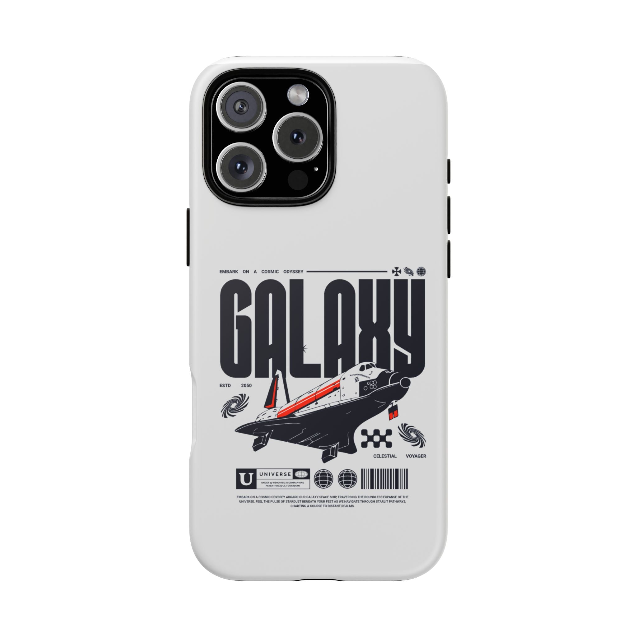 Galaxy Phone Case, Tough Cases for Space Lovers, Durable Galaxy Cover, Astronaut Gift, Unique Phone Accessory