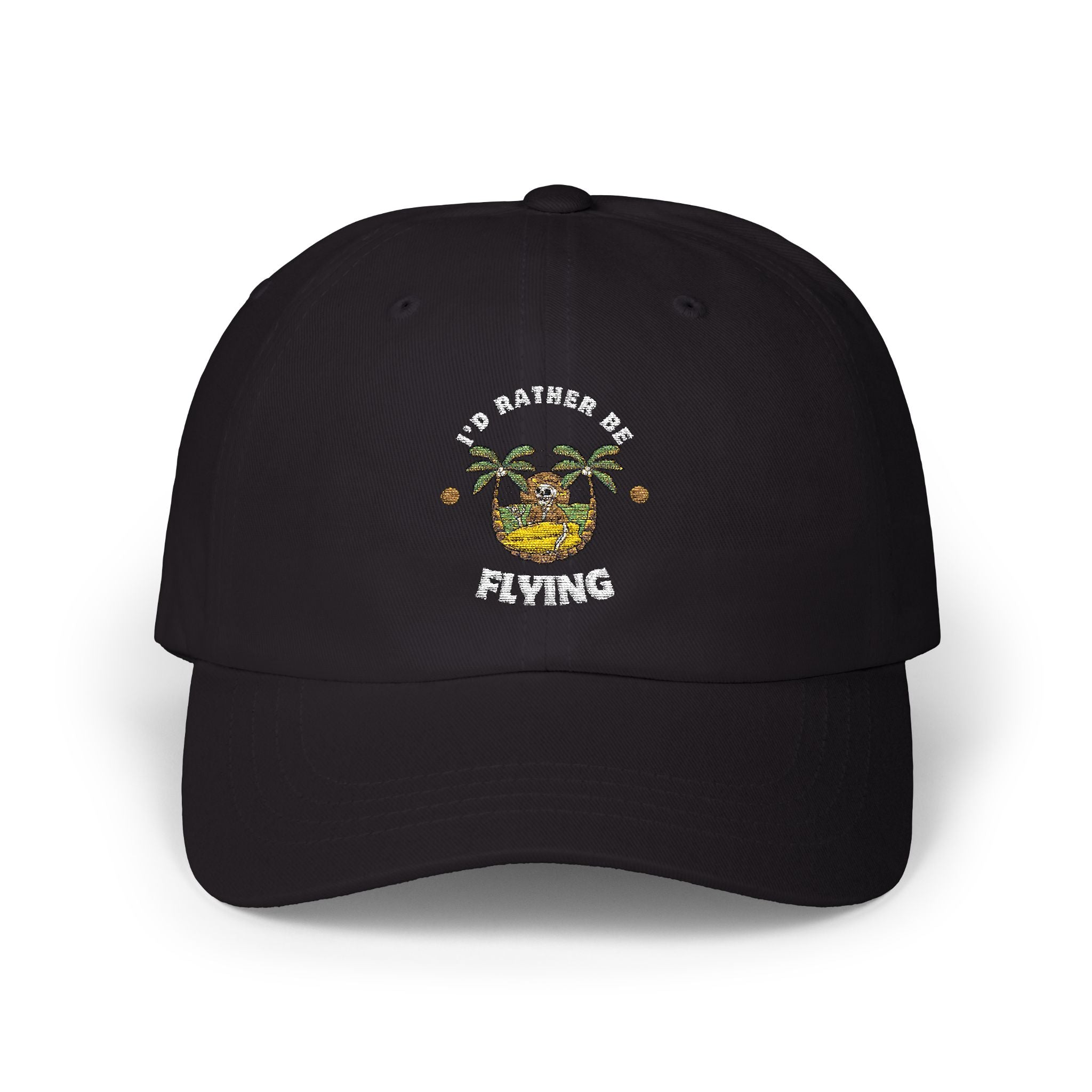 I'd Rather Be Flying Classic Dad Cap