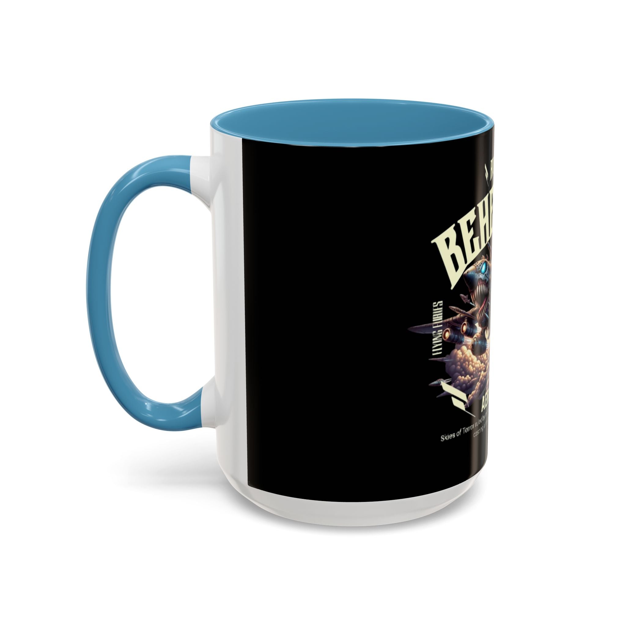 Aerial Titan Behemoth Coffee Mug | Unique Aviation Gift, Collectible Drinkware, Dragon Art Mug, Fantasy Coffee Cup, Cool Gifts for Him