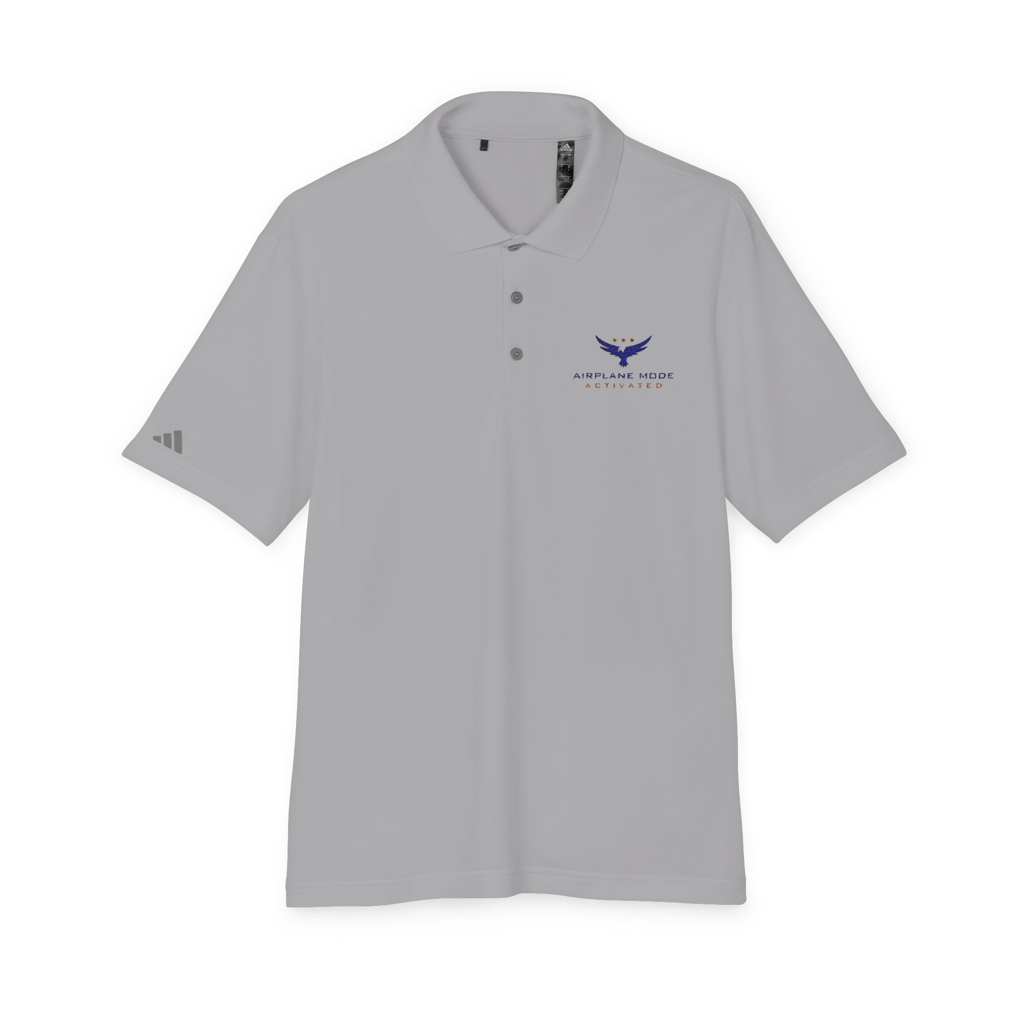Men's Adidas Performance Polo - Airplane Mode Activated