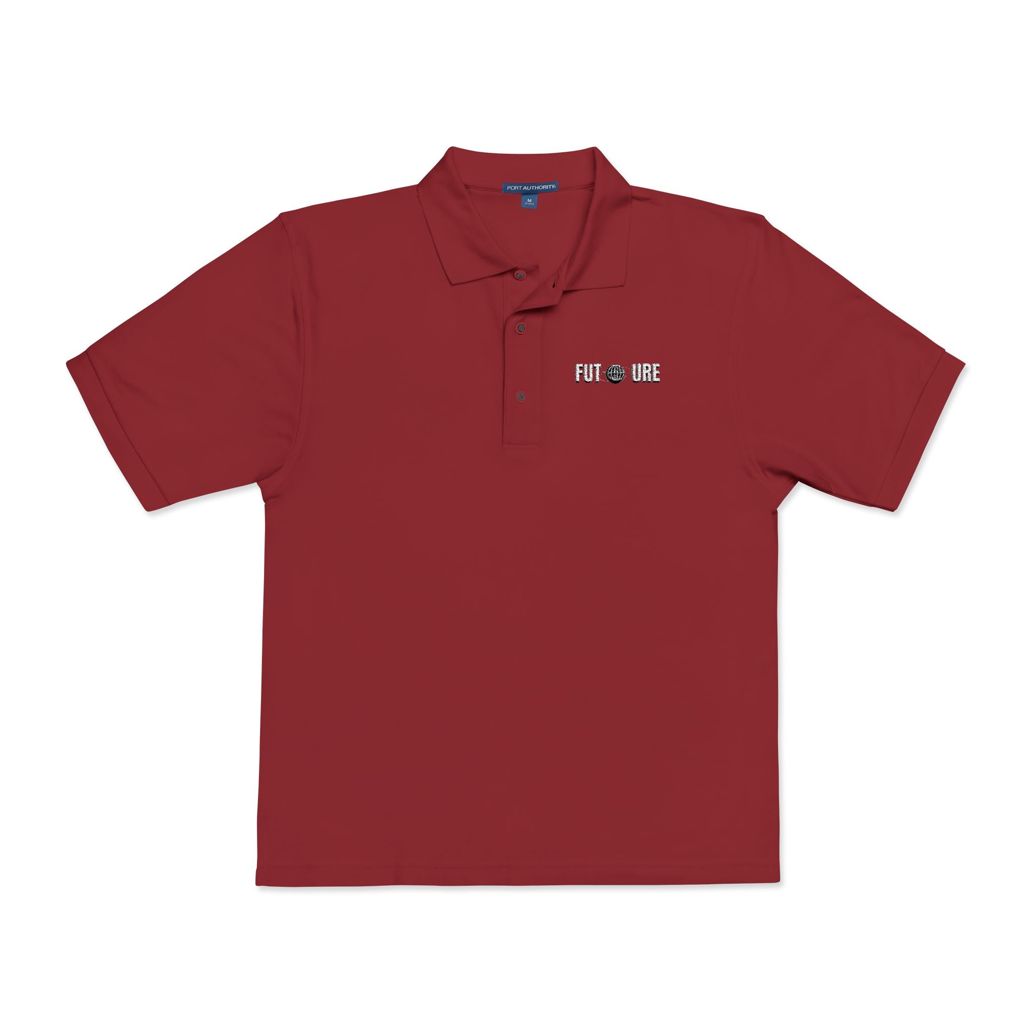 Future Style Unisex Polo Shirt - Casual Embroidered Tee for Everyday Wear