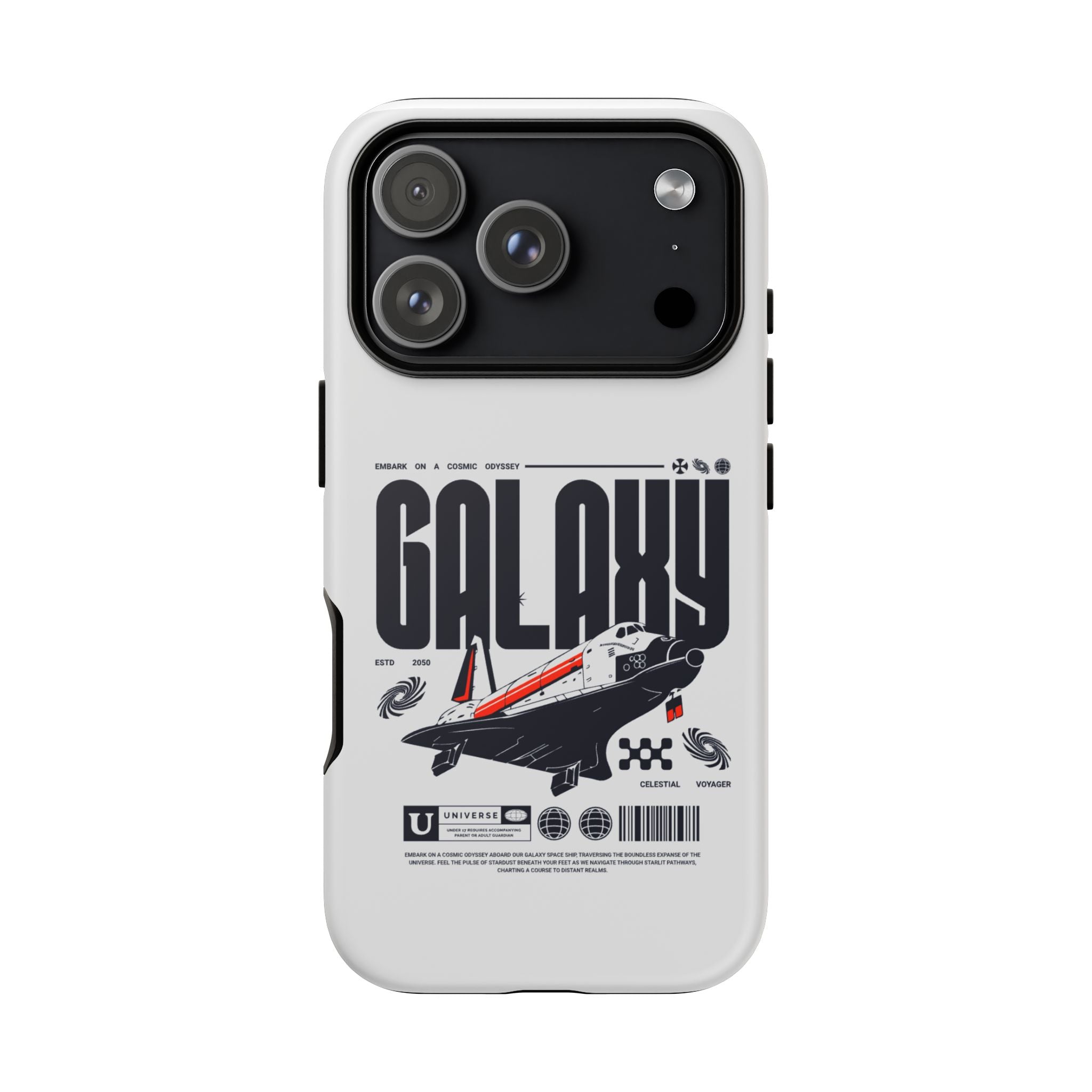 Galaxy Phone Case, Tough Cases for Space Lovers, Durable Galaxy Cover, Astronaut Gift, Unique Phone Accessory