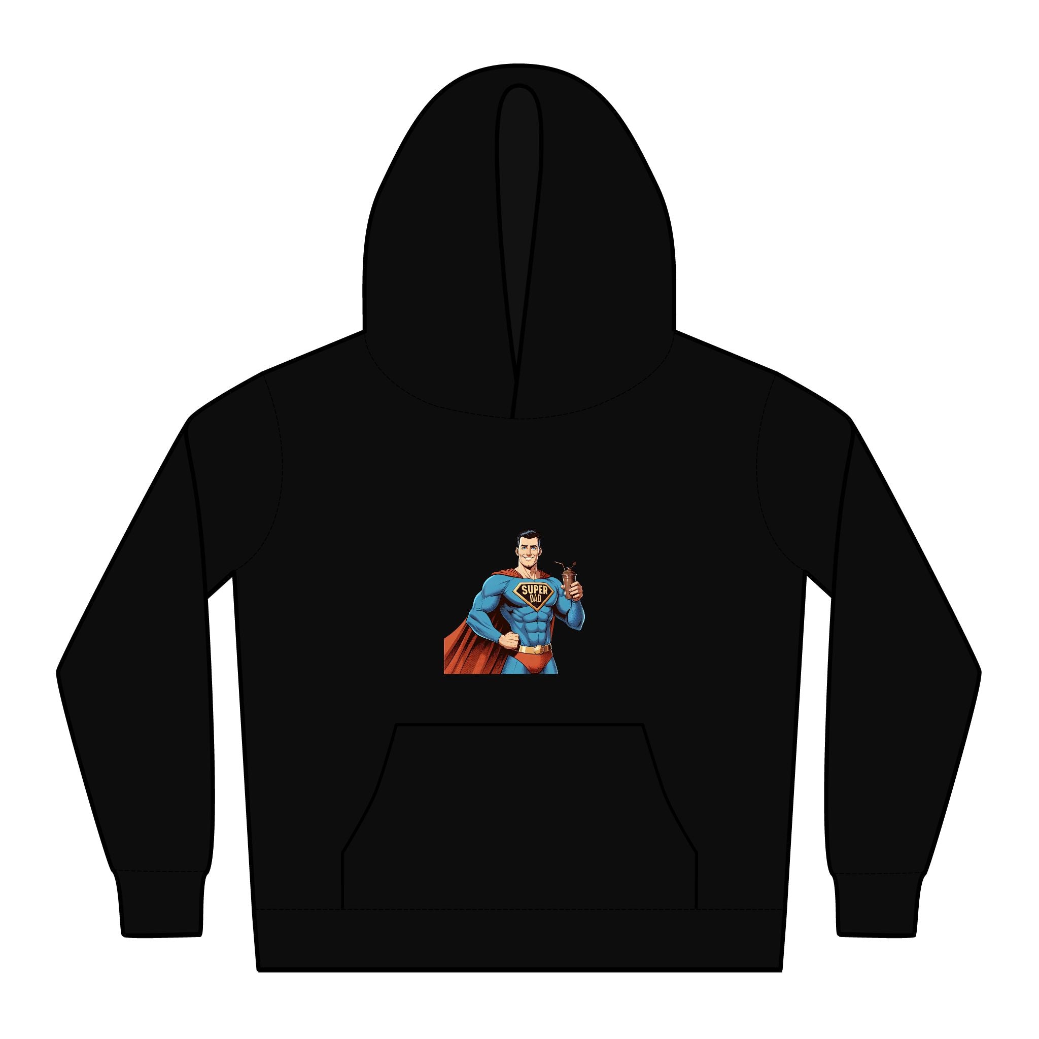 Kids Super Dad Hoodie - Cozy & Fun Gift for Father’s Day, Birthdays, or Everyday Wear