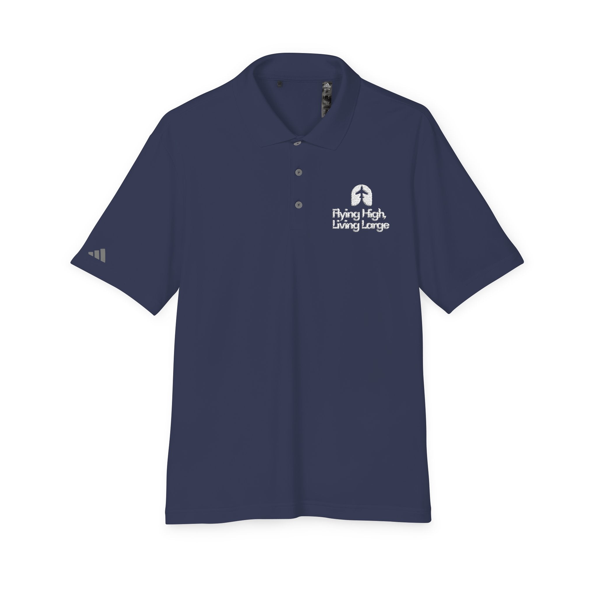 Performance Polo for Active Lifestyle - 'Flying High Living Large' Design