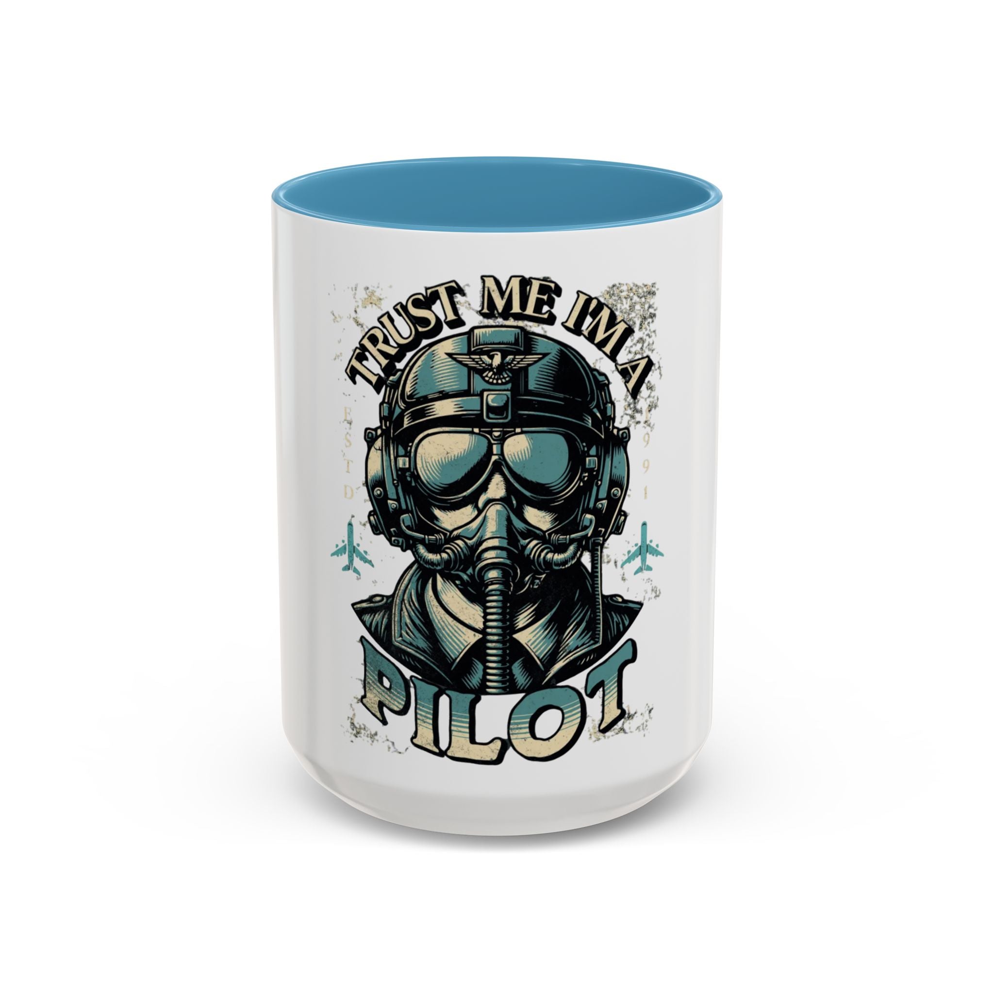 Pilot Coffee Mug - Trust Me I'm a Pilot, Aviation Gift, Airplane Lover, Travel Mug, Funny Pilot Cup