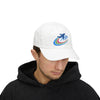 Travel Enthusiast Dad Cap with Airplane Design