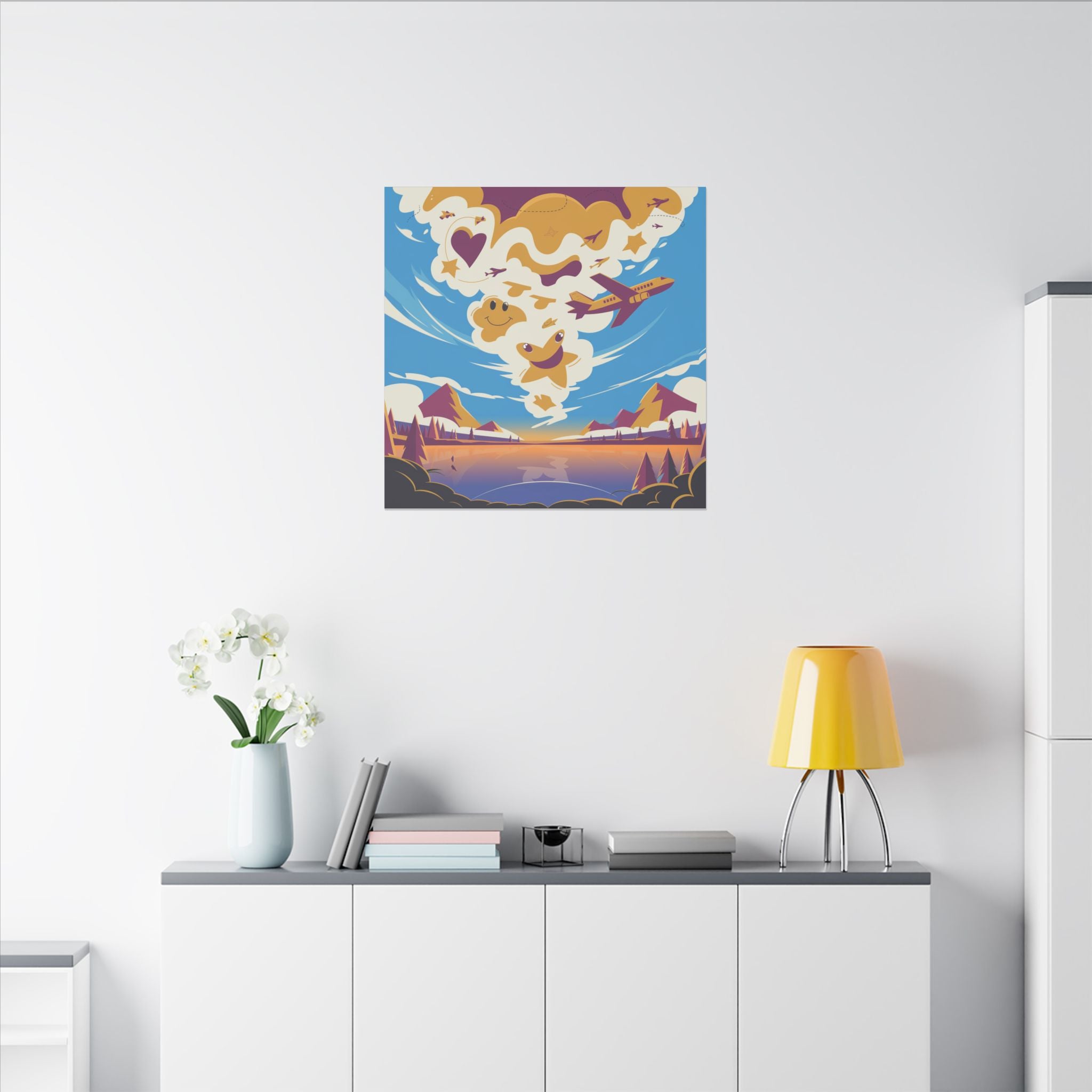Matte Canvas, Stretched, 0.75" (Multi-Size)