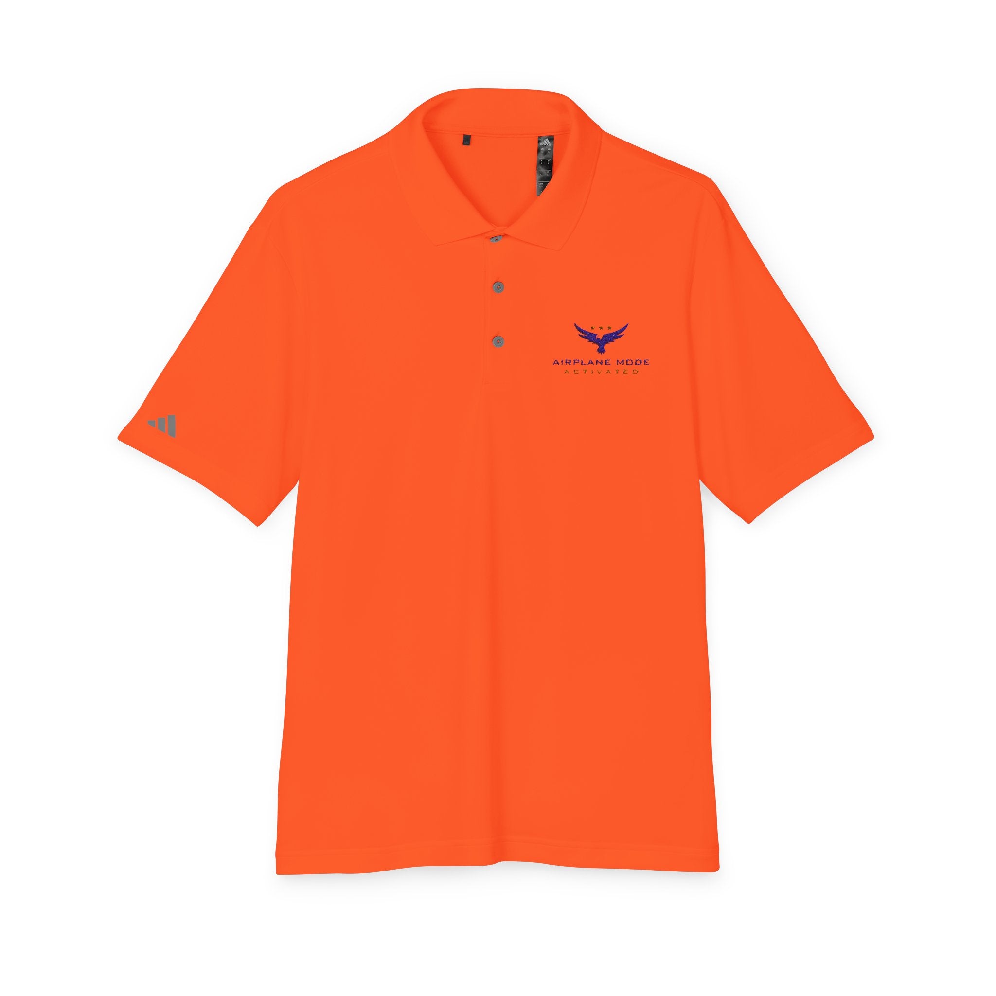 Men's Adidas Performance Polo - Airplane Mode Activated