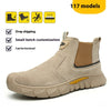 High-top Electric Welding Shoes Four Seasons Anti-smashing And Anti-penetration Work Shoes