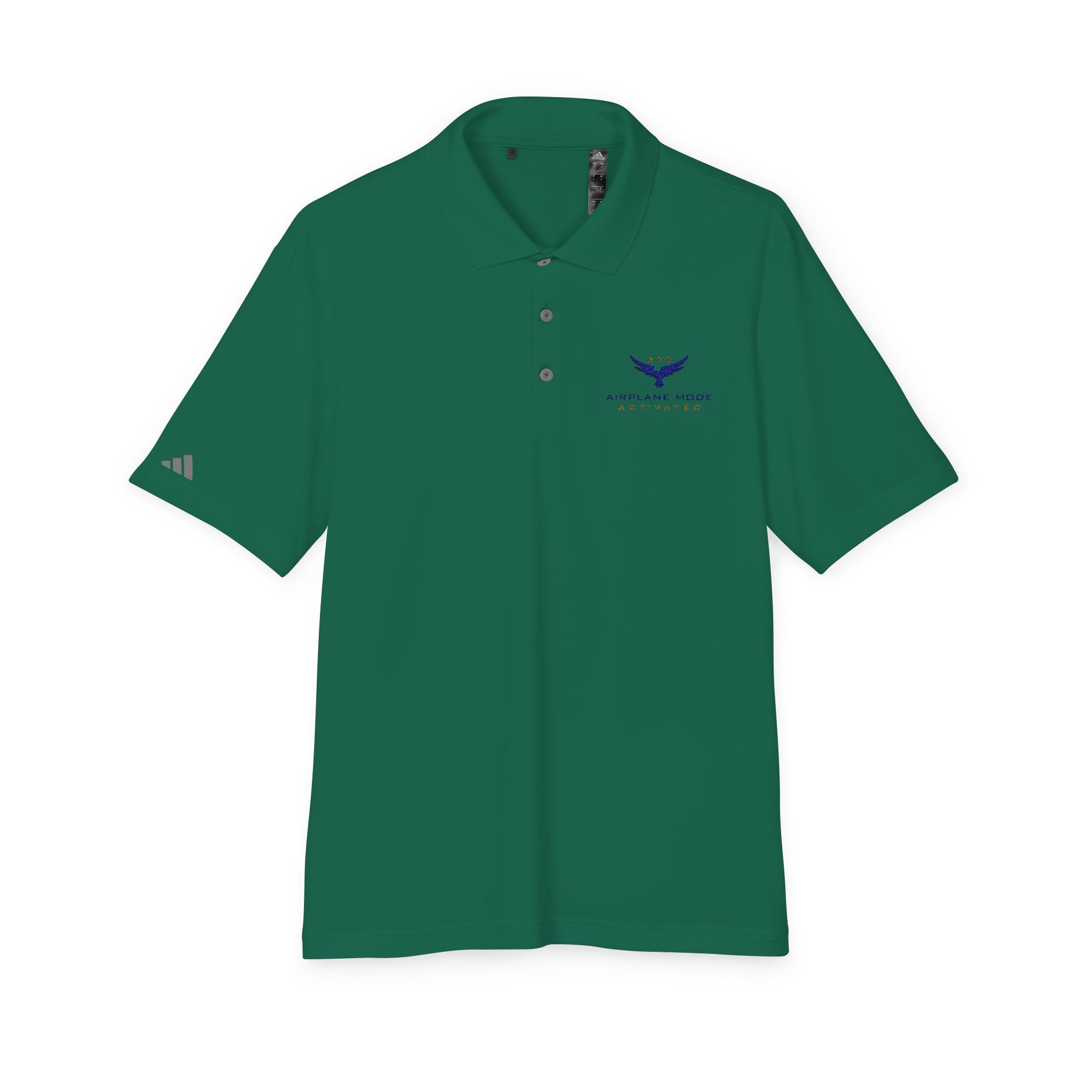 Men's Adidas Performance Polo - Airplane Mode Activated