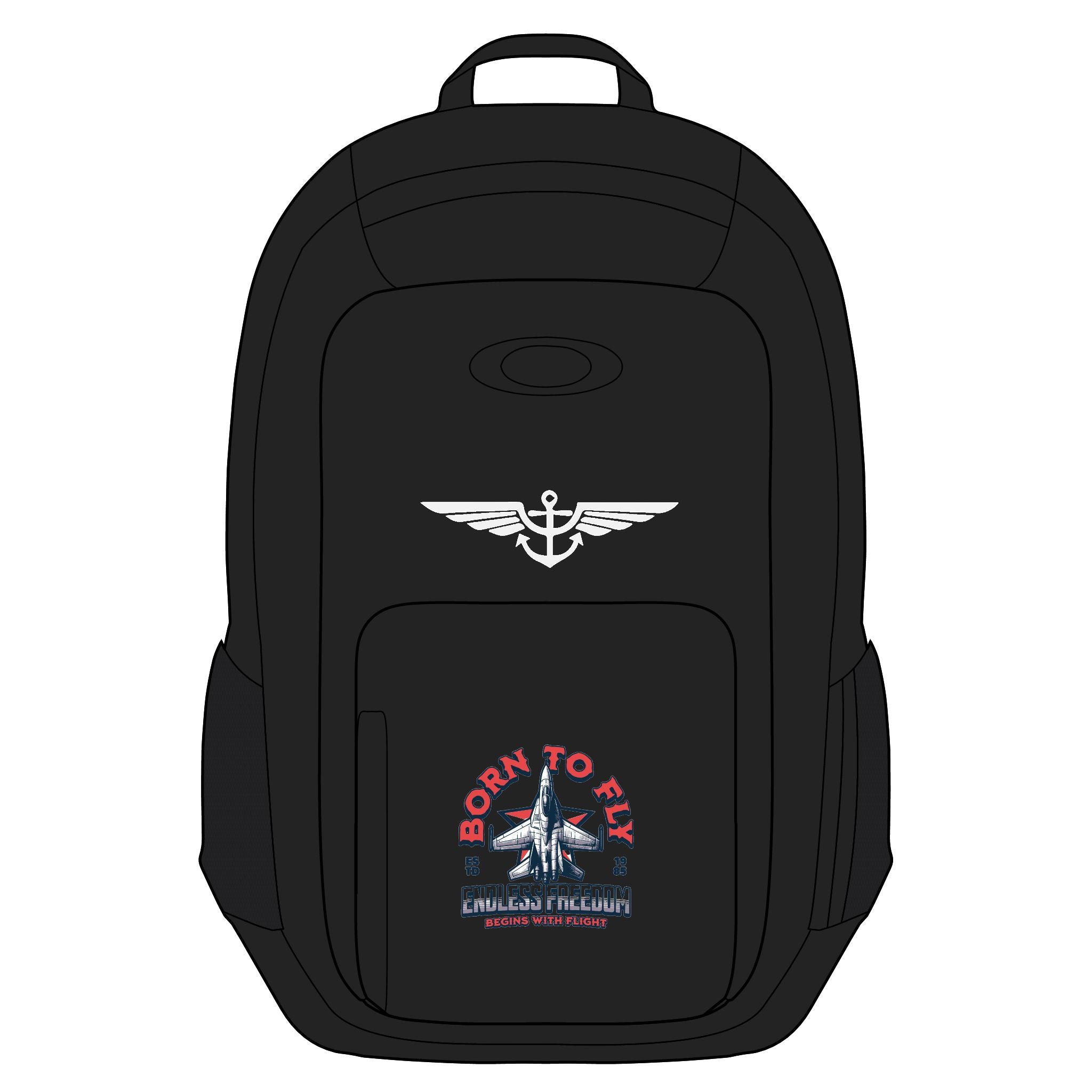 Enduro Backpack: Born to Fly Adventure Bag for Outdoor Enthusiasts, Travel, School, Cycling, Hiking, Gym