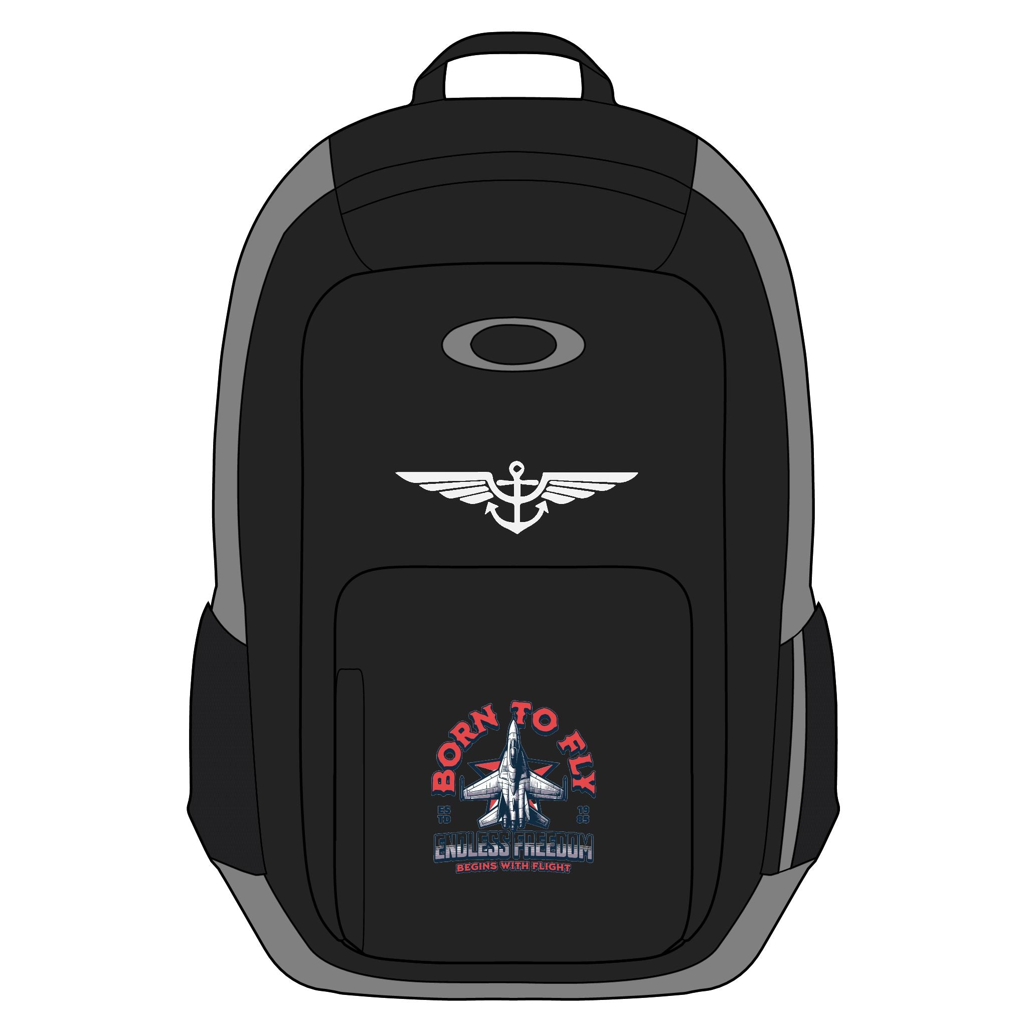Enduro Backpack: Born to Fly Adventure Bag for Outdoor Enthusiasts, Travel, School, Cycling, Hiking, Gym