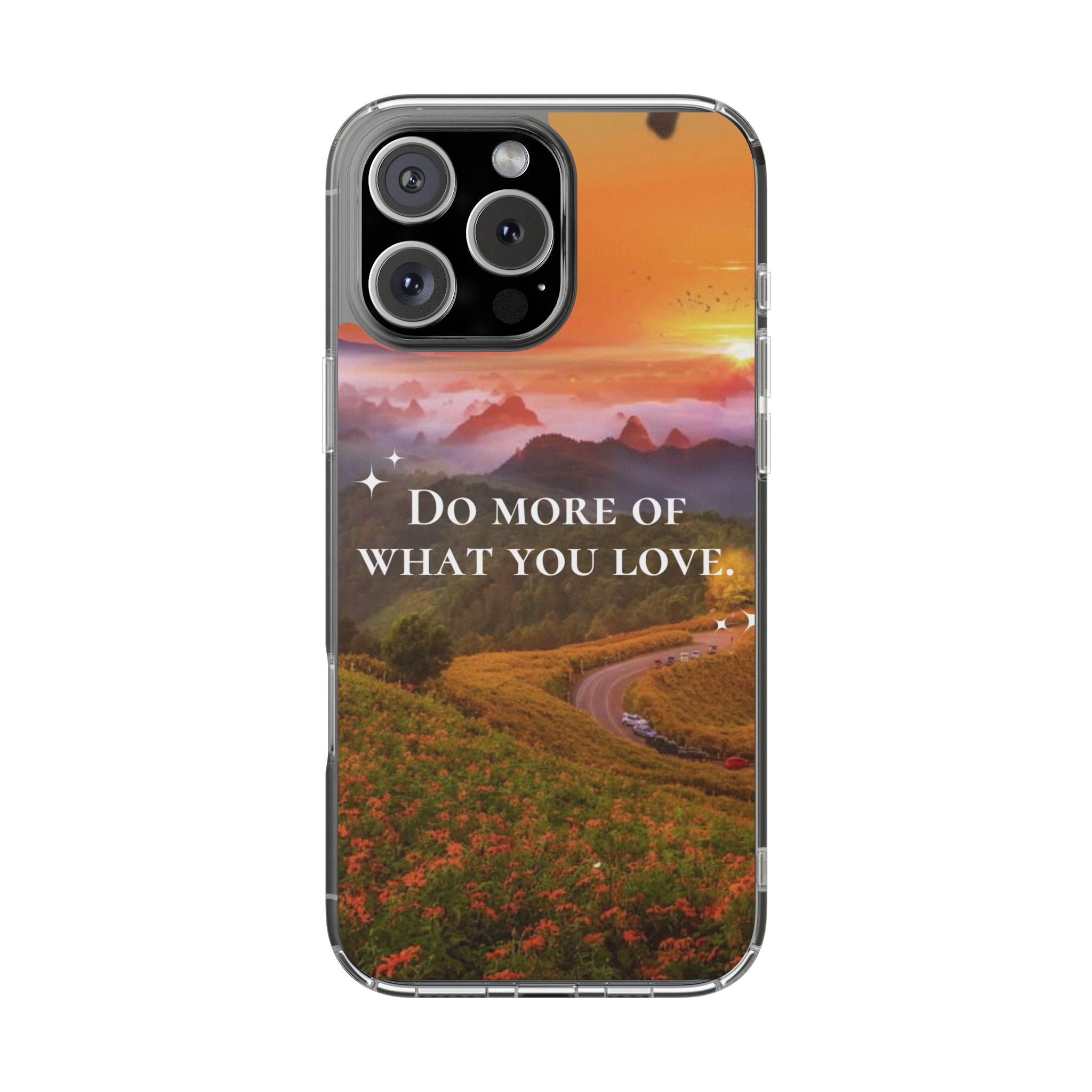 Inspirational Phone Case - Clear Cases, Motivational Gift, Adventure Accessory, Summer Vibes, Best Friend Gift, Unique Phone Cover