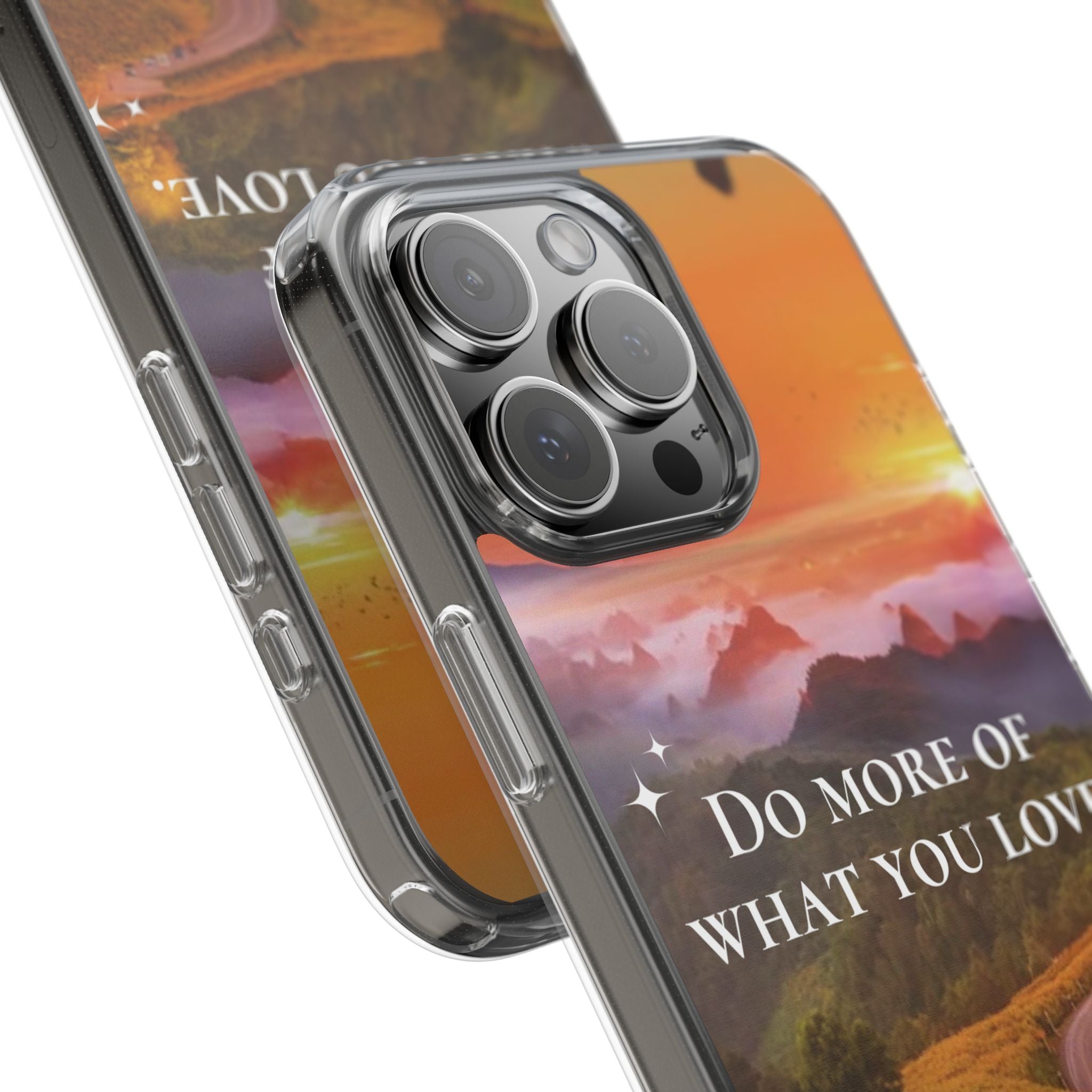 Inspirational Phone Case - Clear Cases, Motivational Gift, Adventure Accessory, Summer Vibes, Best Friend Gift, Unique Phone Cover