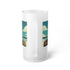 Frosted Glass Beer Mug