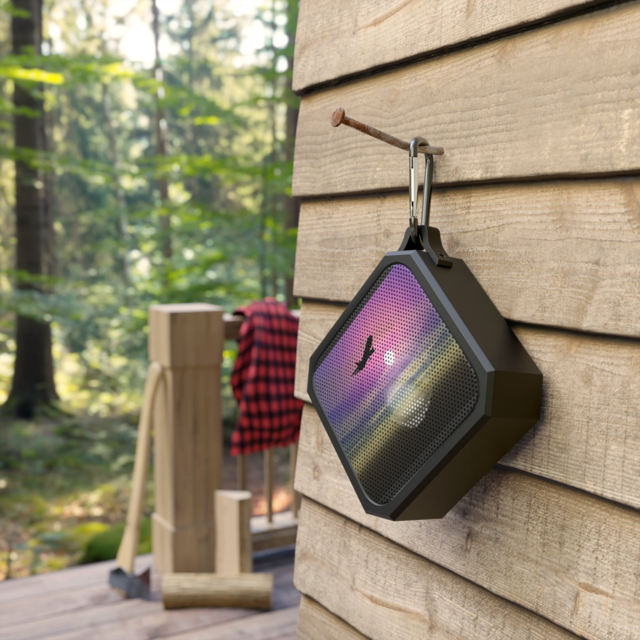 Blackwater Outdoor Bluetooth Speaker - Portable Speaker with Sunset Plane Design for Adventure Lovers