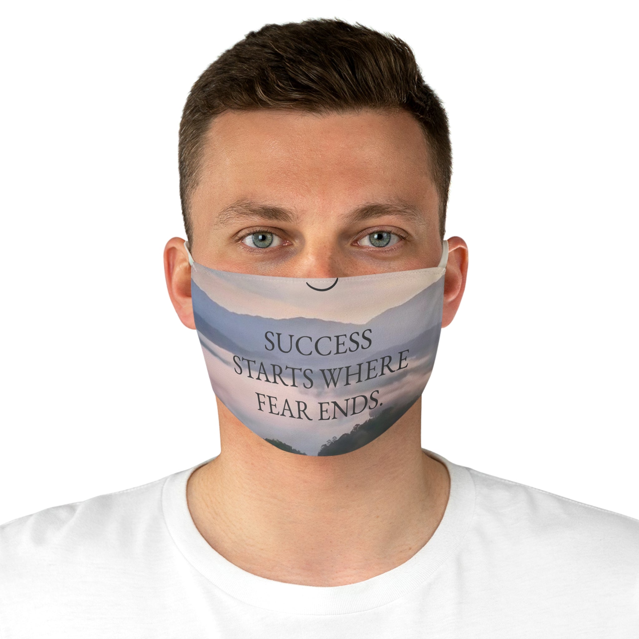 Inspirational Fabric Face Mask | Motivational Mask for Everyday Use, Gifts, Relaxation, Health, Self-Care