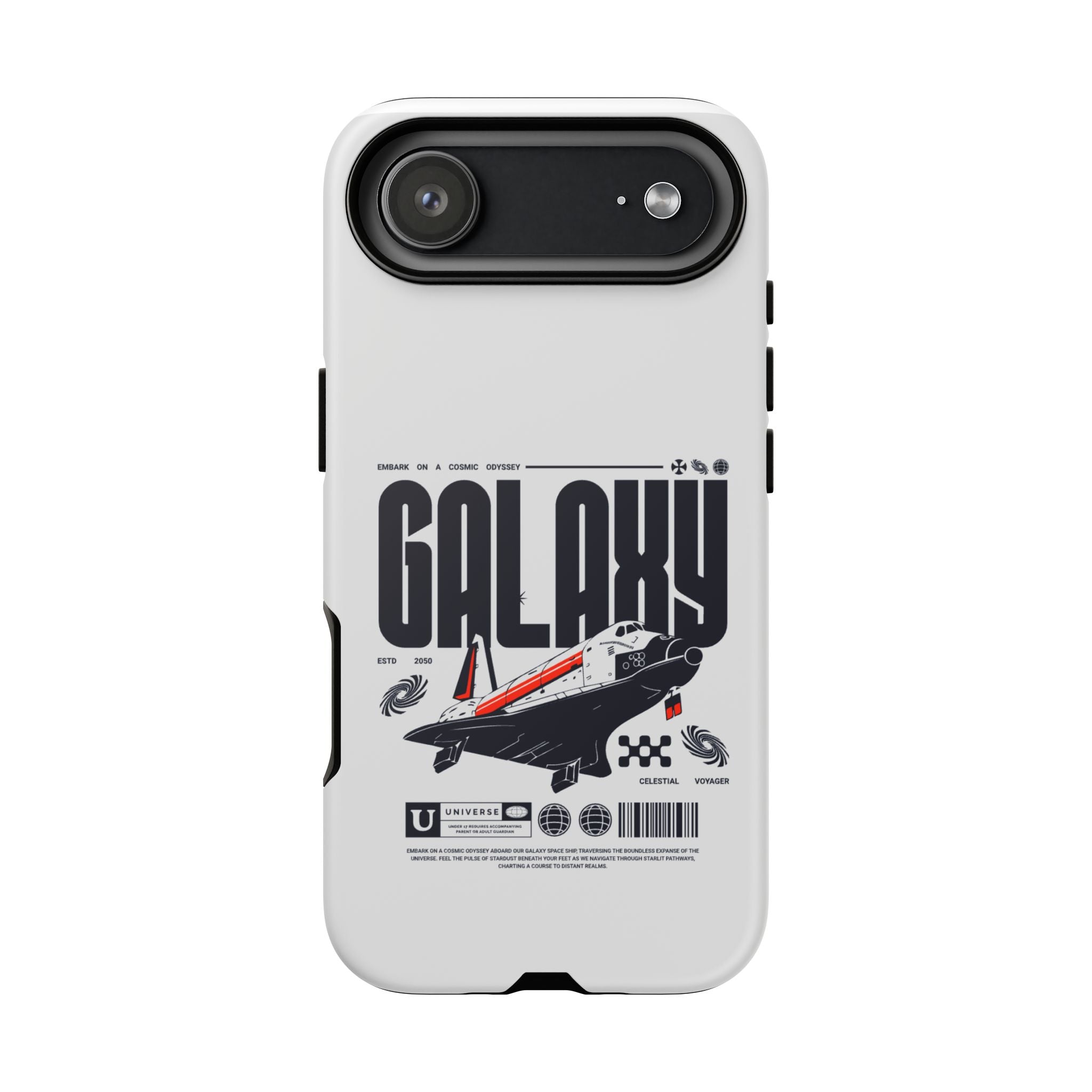 Galaxy Phone Case, Tough Cases for Space Lovers, Durable Galaxy Cover, Astronaut Gift, Unique Phone Accessory