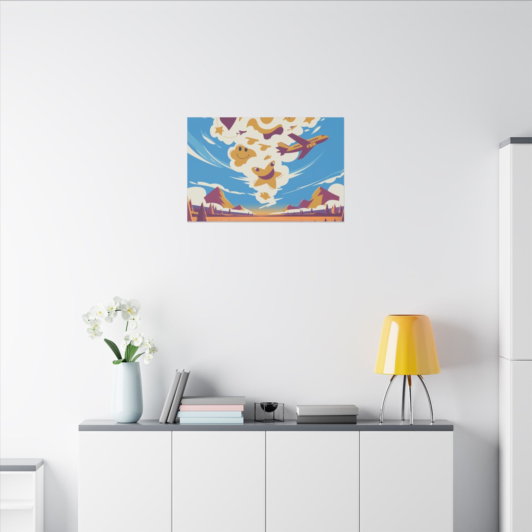 Matte Canvas, Stretched, 0.75" (Multi-Size)