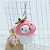 Key Chain-Keybuckle Plush Doll Lovely Cute Look Chick Cat Dog Bear Cloud Hooligan