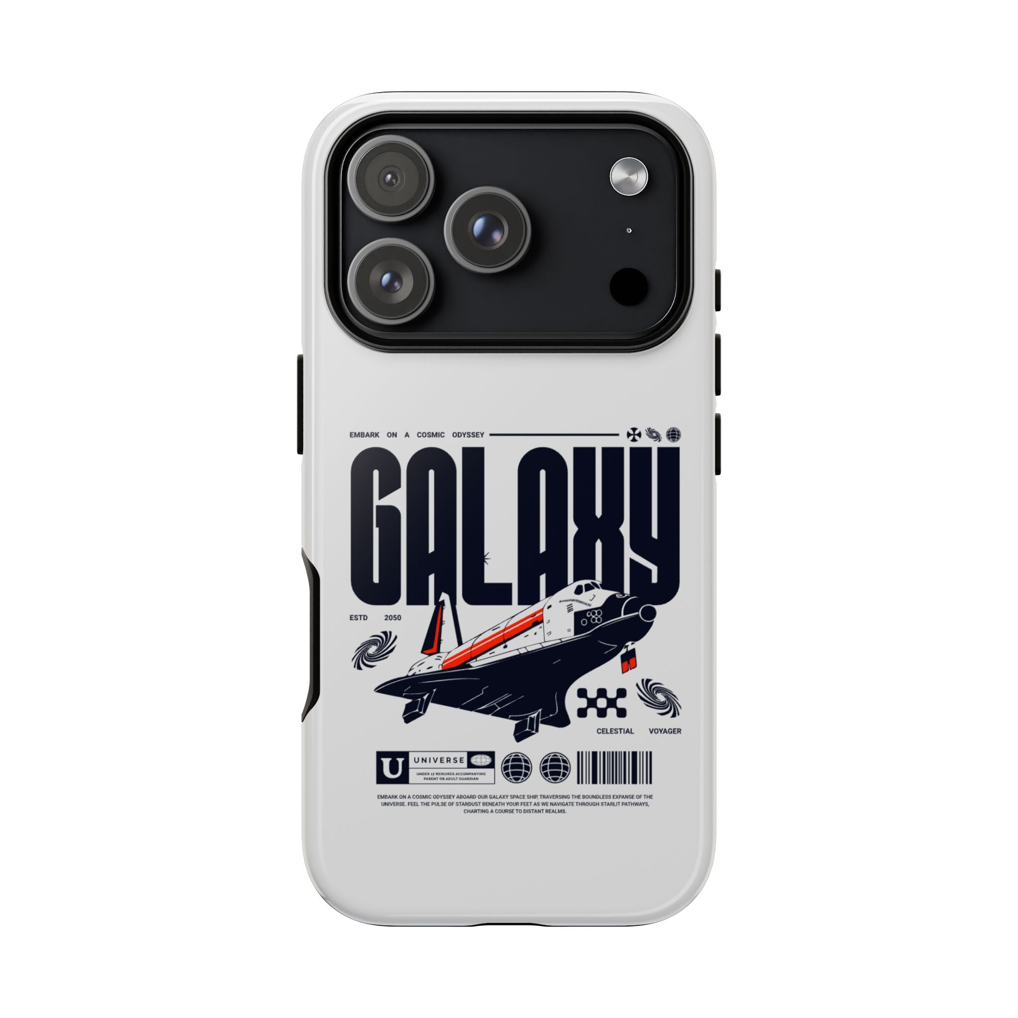 Galaxy Phone Case, Tough Cases for Space Lovers, Durable Galaxy Cover, Astronaut Gift, Unique Phone Accessory