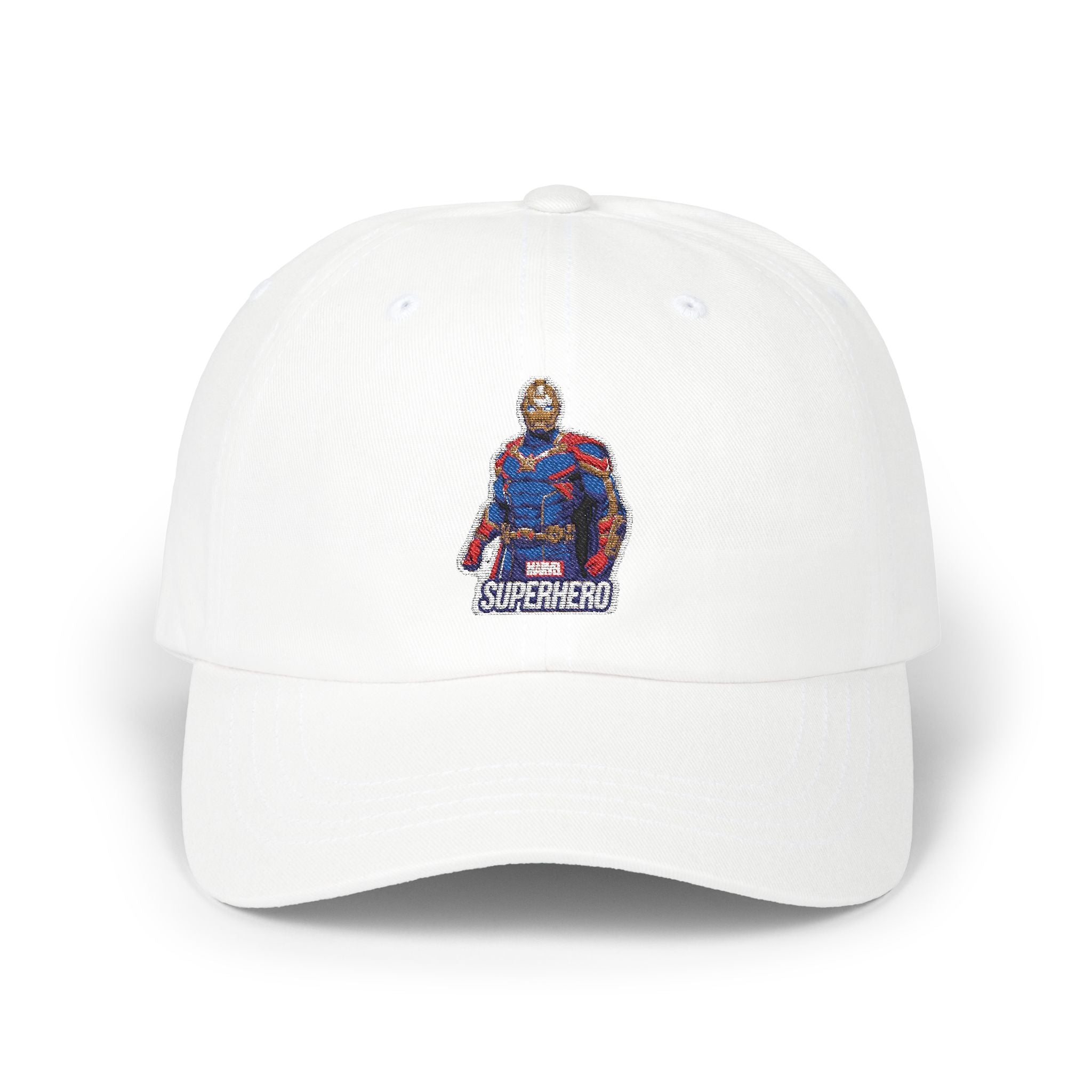 Superhero Embroidered Classic Dad Cap - Perfect Gift for Marvel Fans